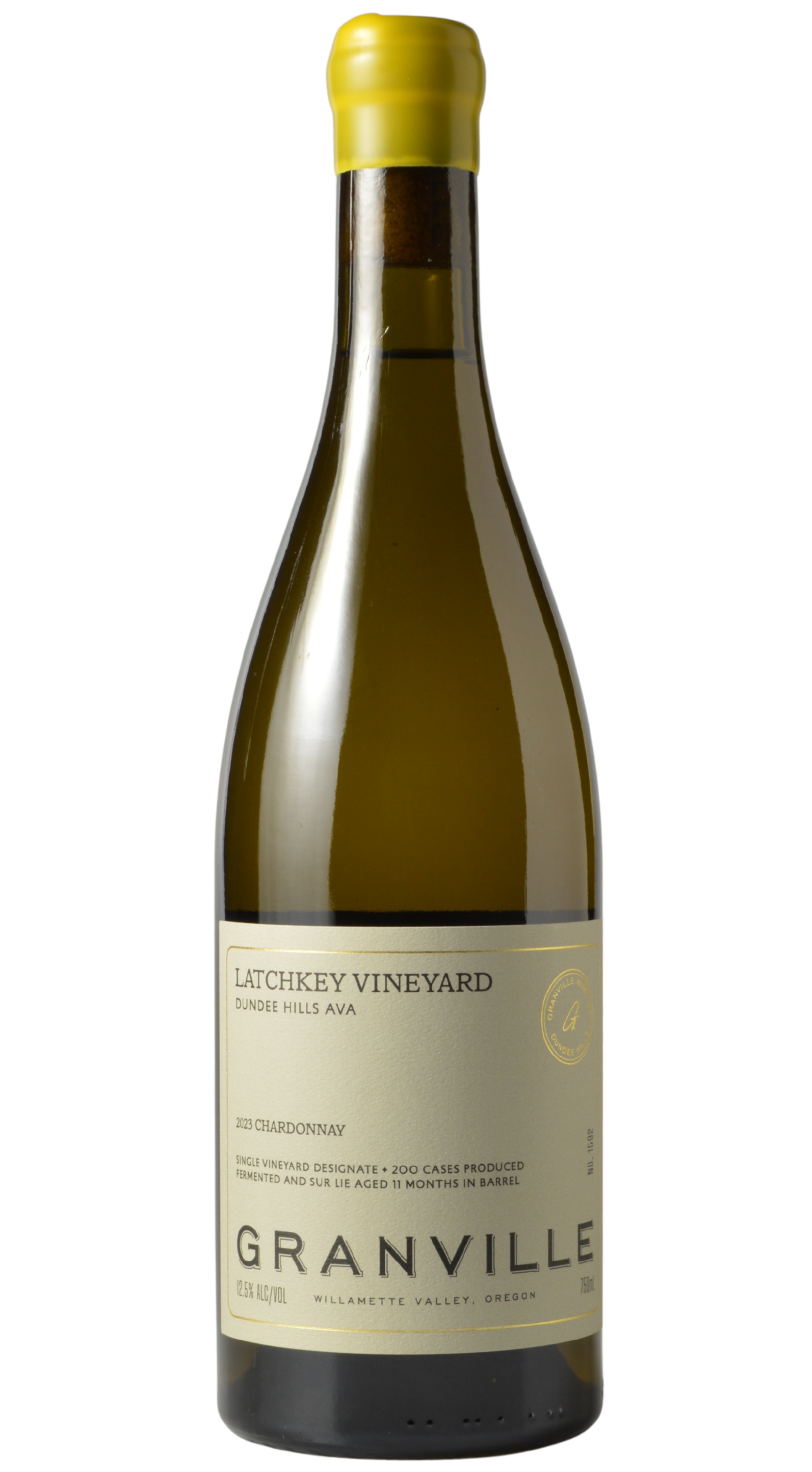 Granville "Latchkey Vineyard" Dundee Hills Chardonnay 2023