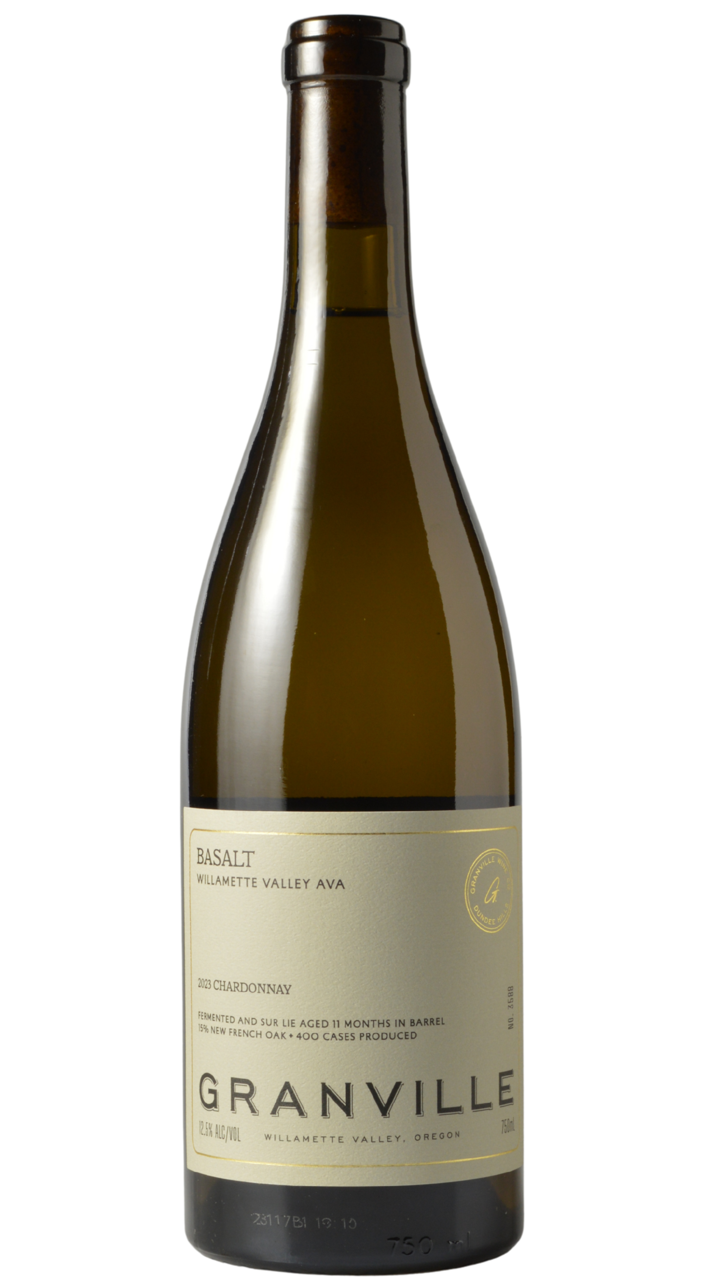 Granville "Basalt" Willamette Valley Chardonnay 2023