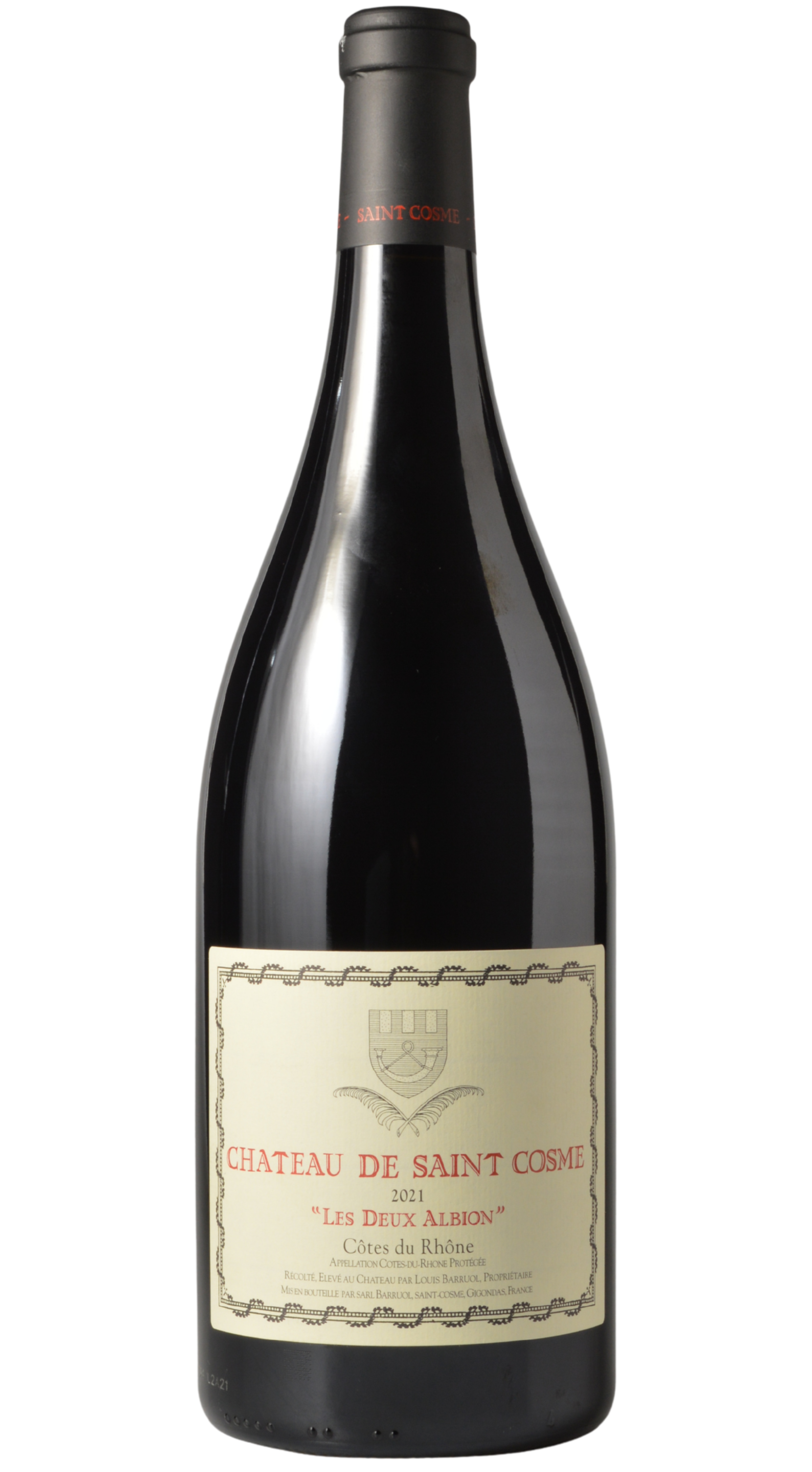 Château de Saint Cosme "Les Deux Albion" Côtes du Rhône 2021 (1.5-Liter)