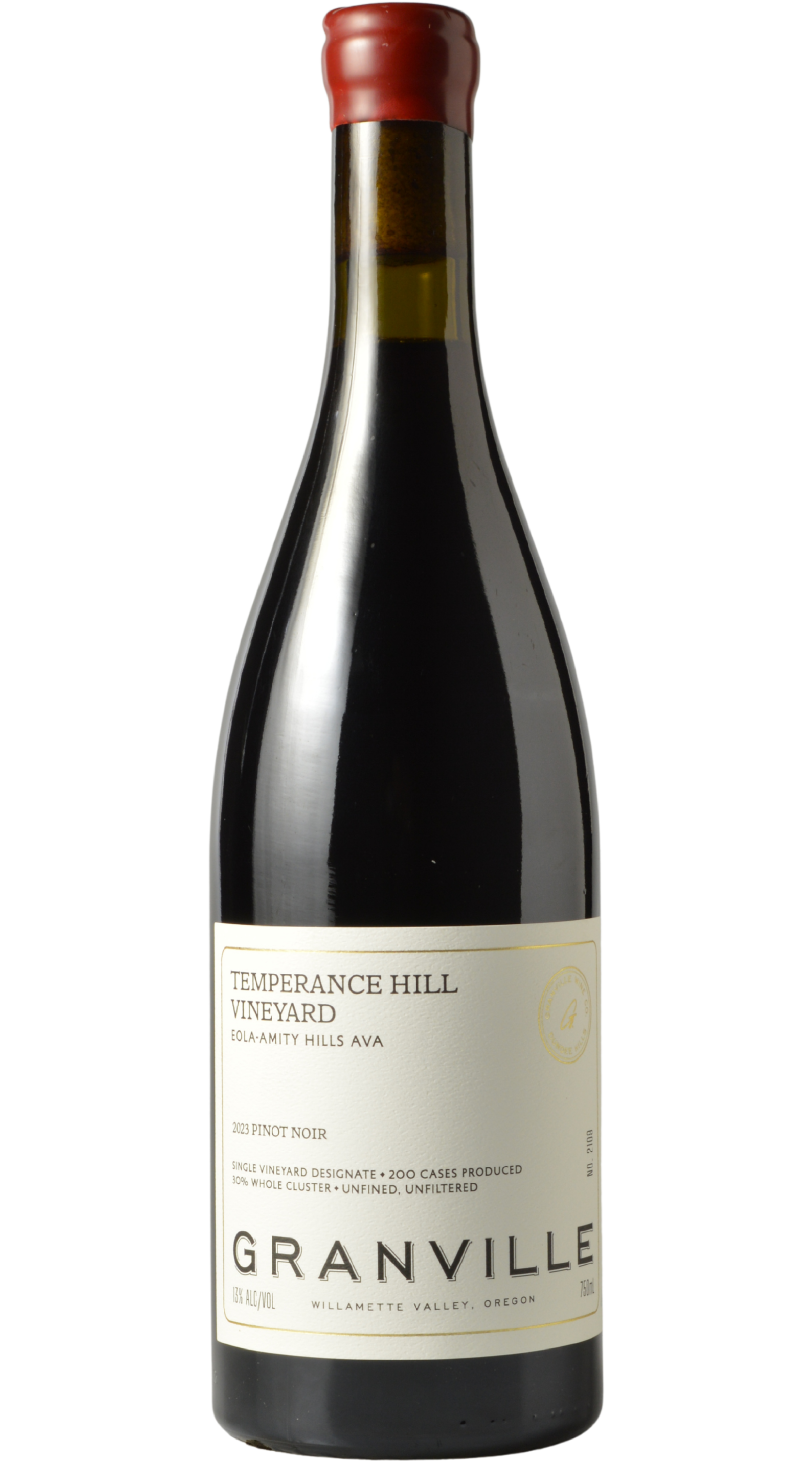 Granville "Temperance Hill Vineyard" Eola-Amity Hills Pinot Noir 2023
