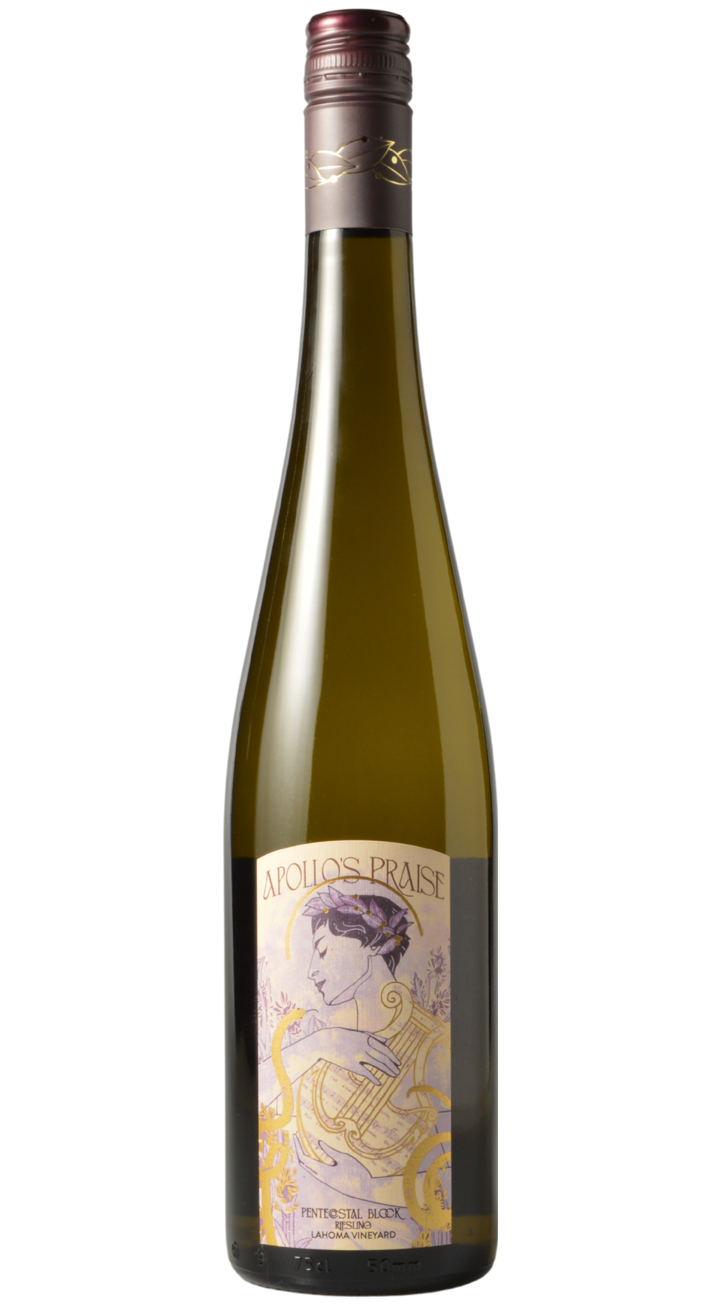Apollo's Praise "Pentecostal Block Lahoma Vineyard" Seneca Lake Riesling 2024