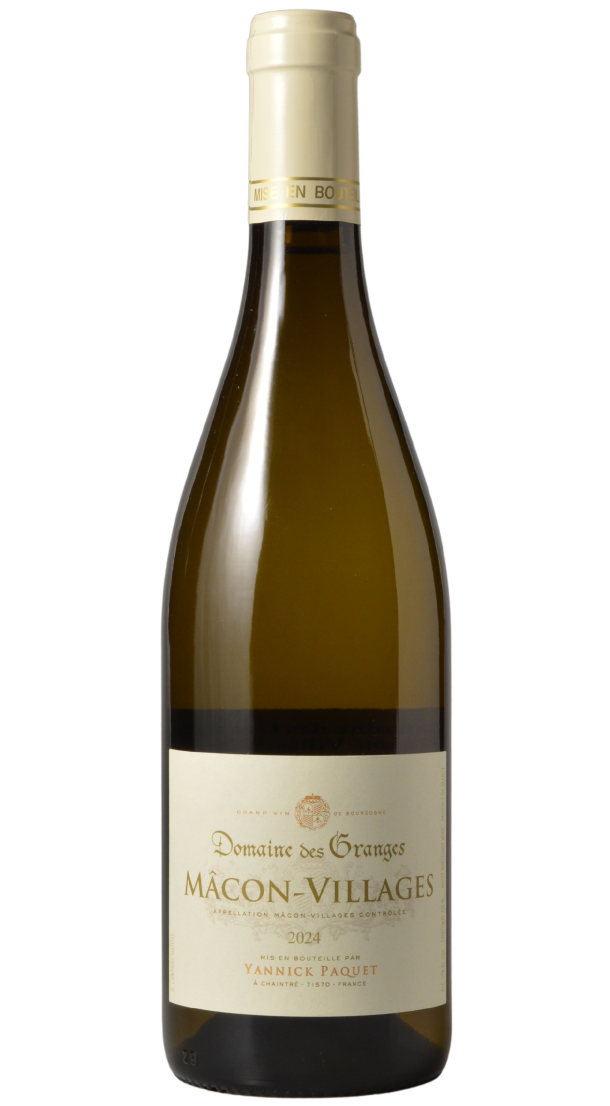 Yannick Paquet "Domaine des Granges" Mâcon-Villages 2024