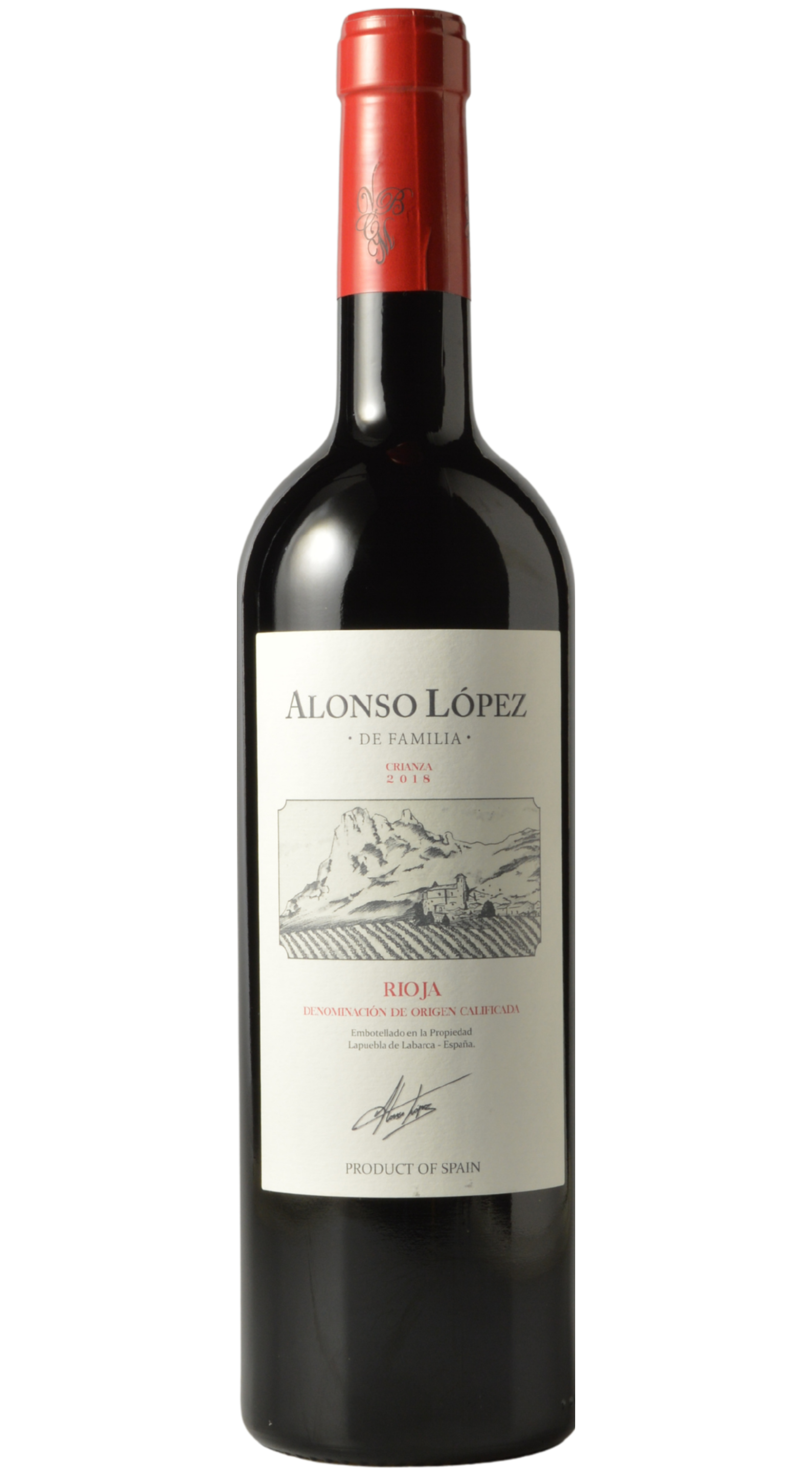 Alonso López Crianza Rioja Tempranillo 2018
