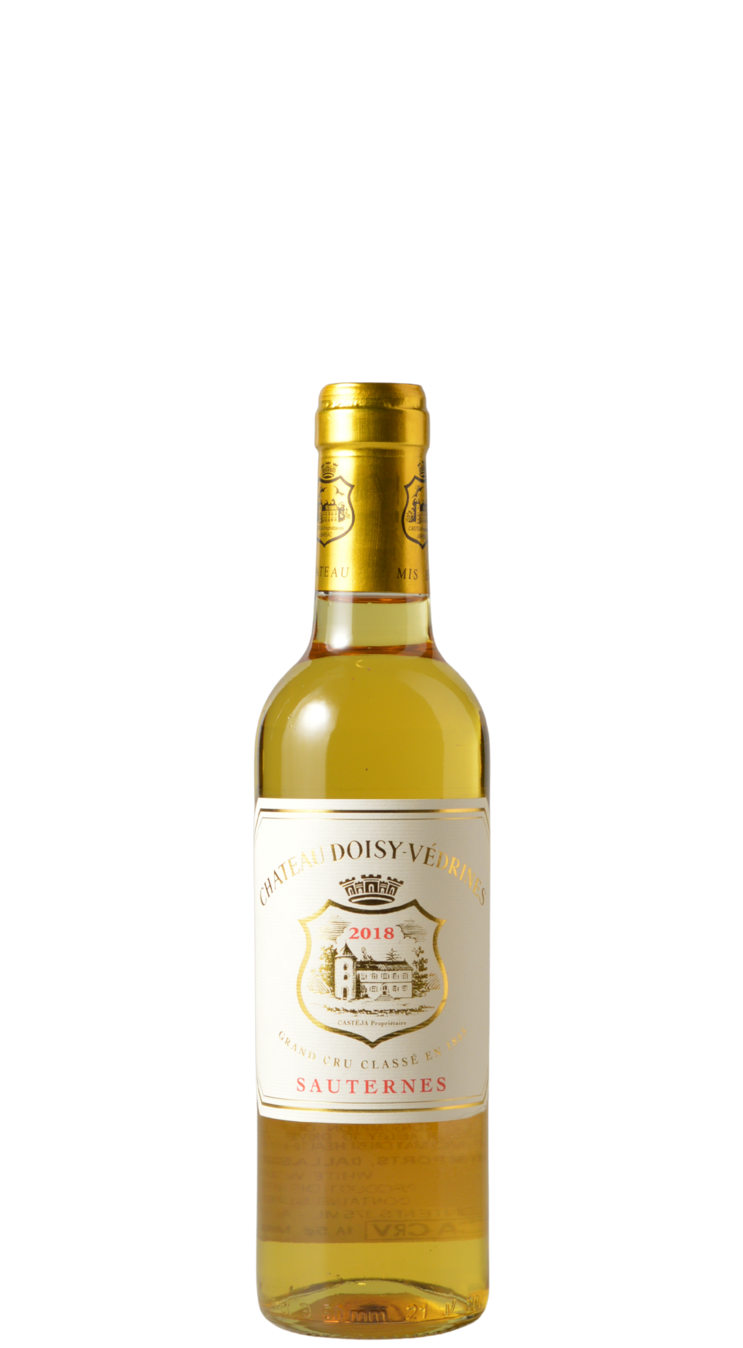 Château Doisy-Védrines Sauternes 2018 (375ml)