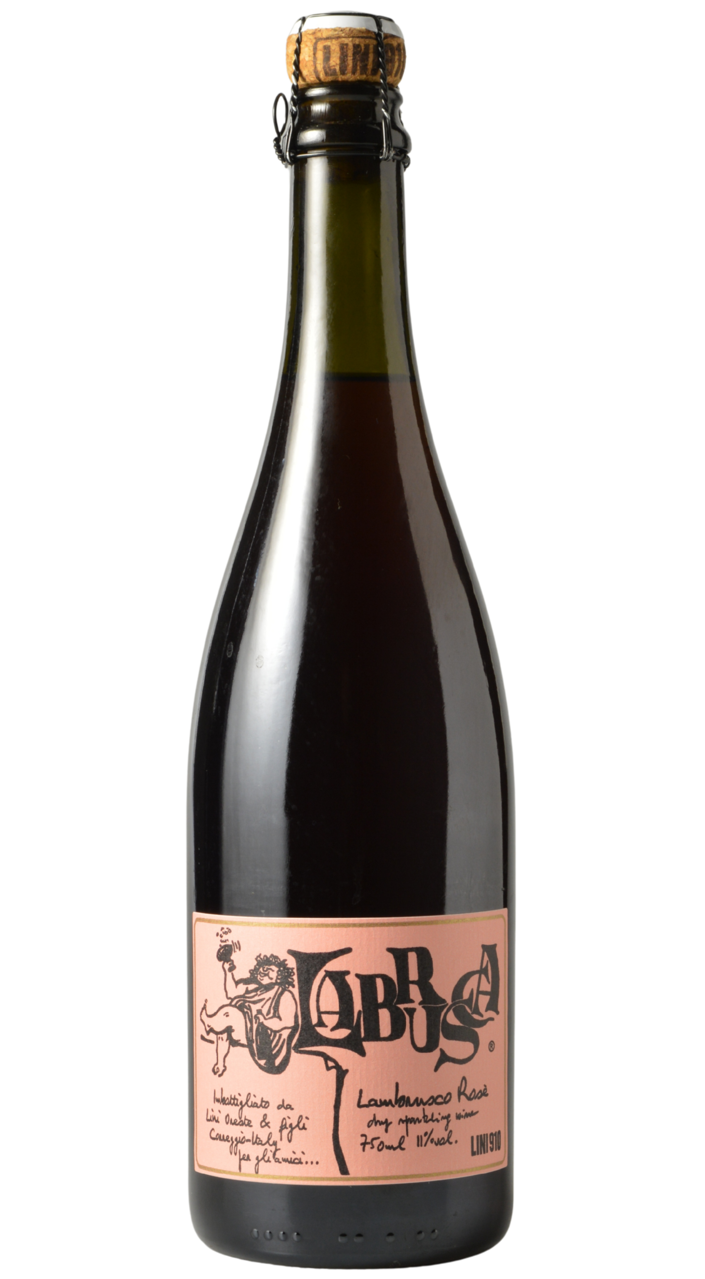 Lini 910 "Labrusca" Lambrusco dell'Emilia Rosé NV (2025)