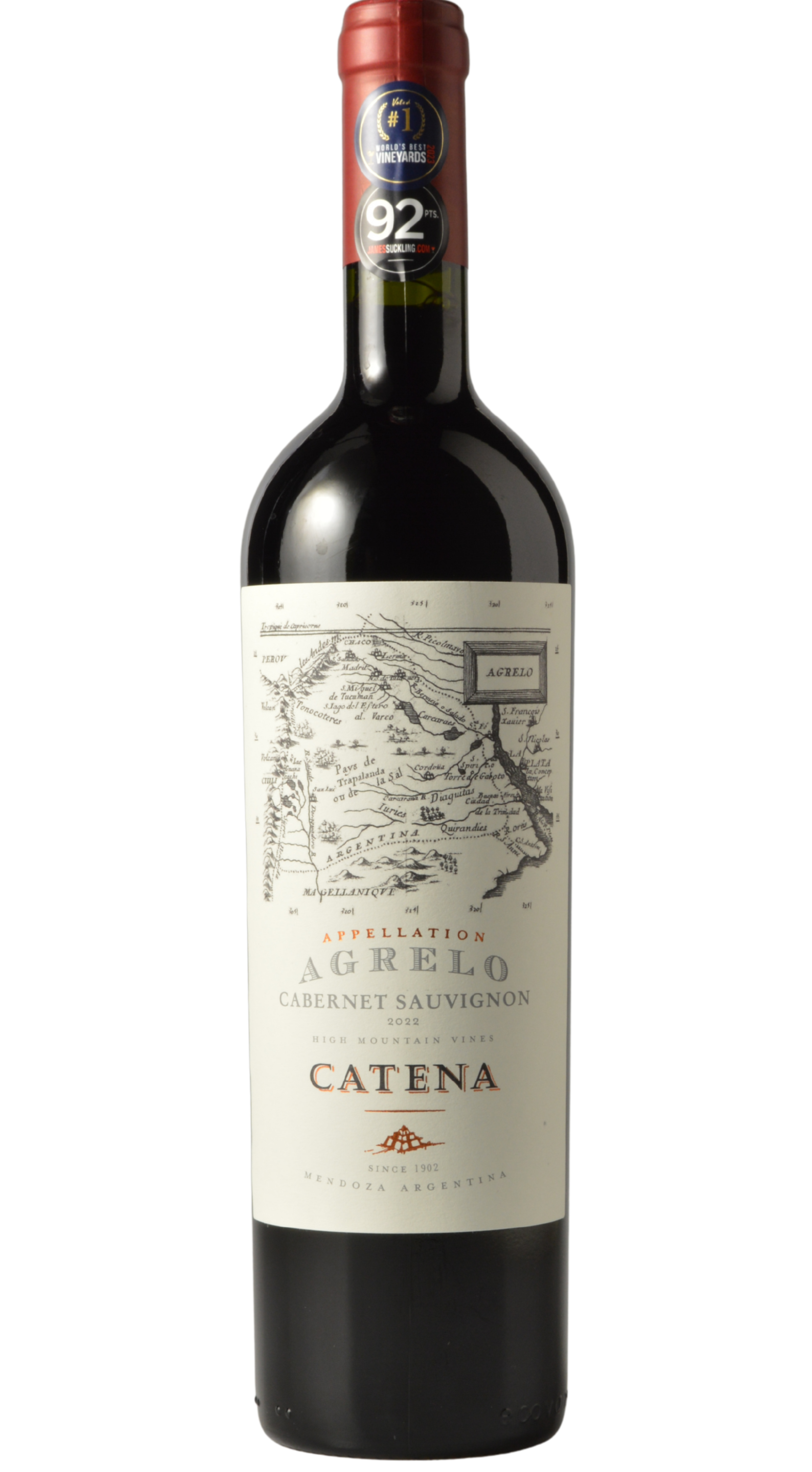 Catena "Appellation - Agrelo" Mendoza Cabernet Sauvignon 2022