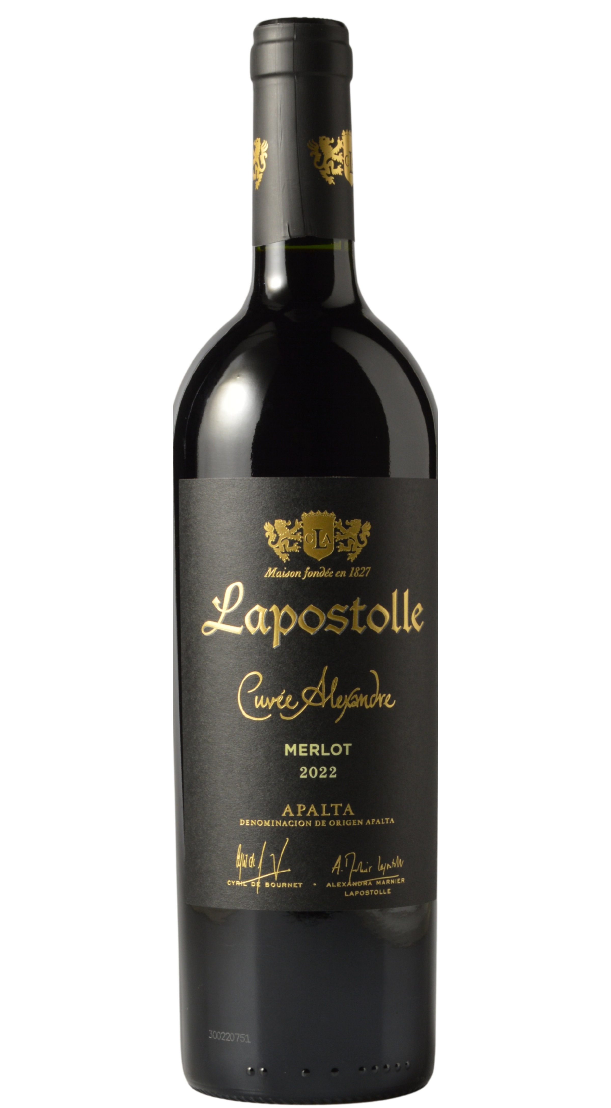 Casa Lapostolle "Cuvée Alexandre" Colchagua Valley Merlot 2022