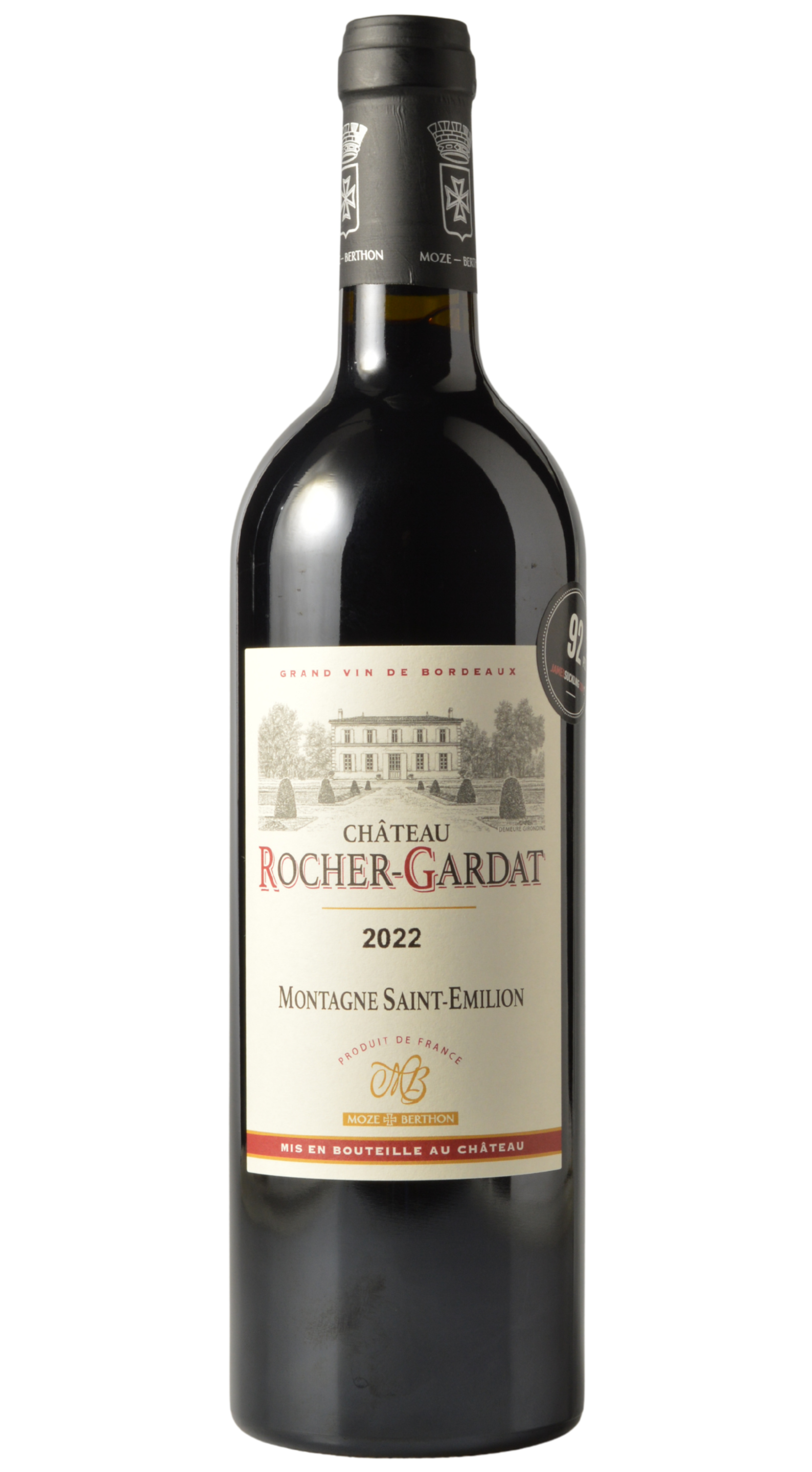 Château Rocher-Gardat Montagne Saint-Émilion 2022