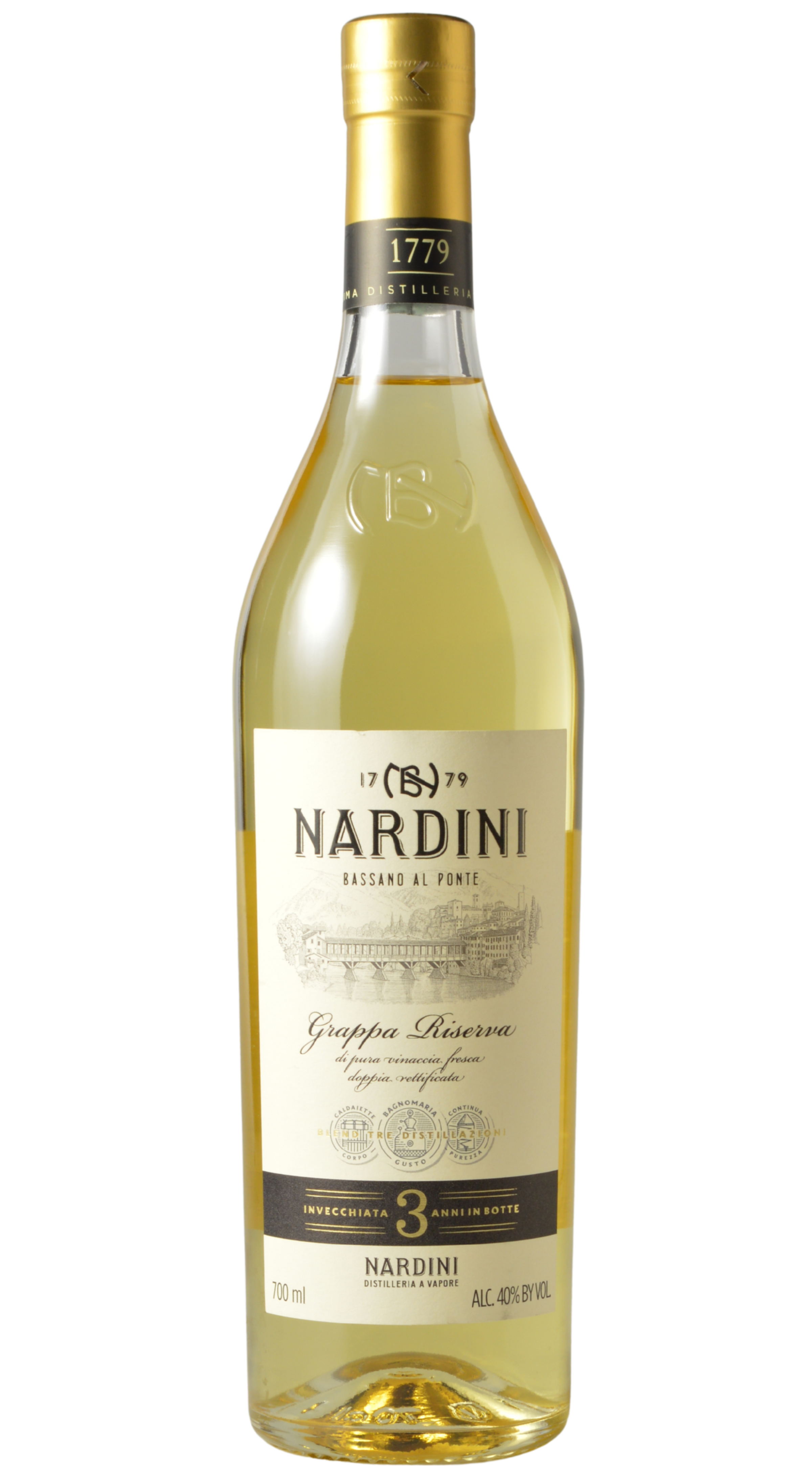 Nardini 3-Year-Old Grappa Riserva