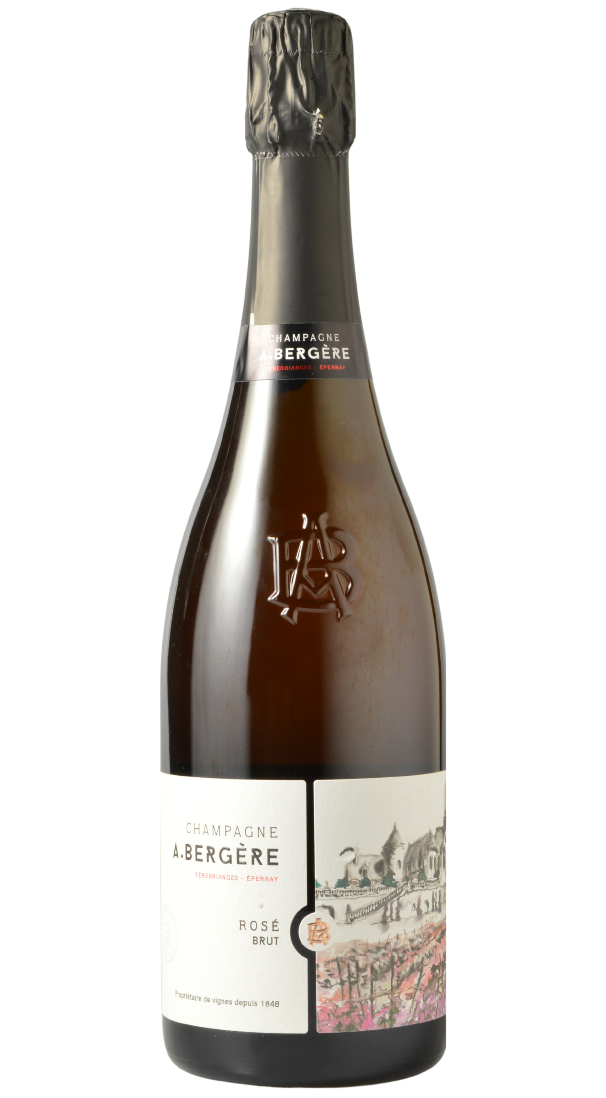 A. Bergère Rosé Brut Champagne NV (disgorged 11/2024)
