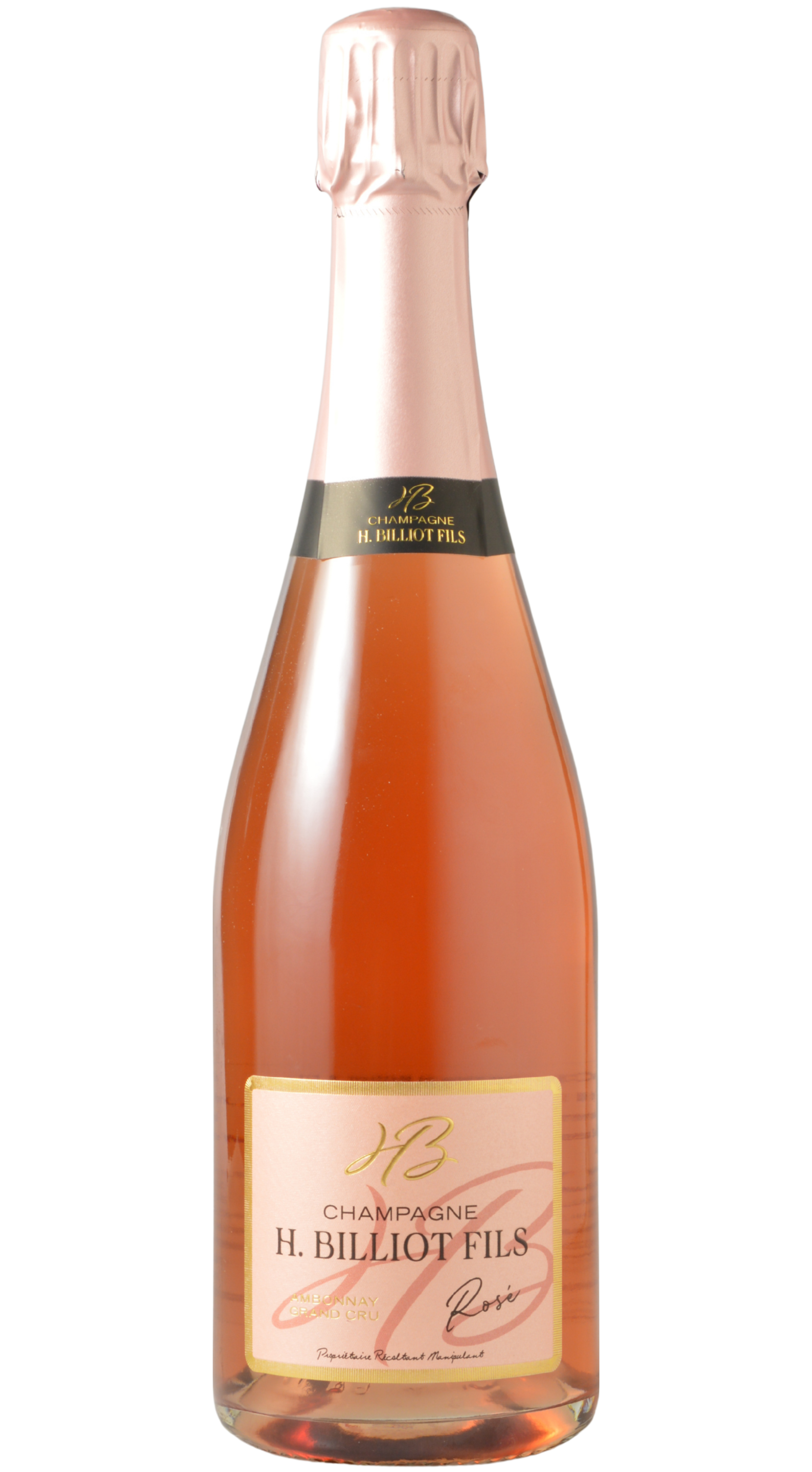H. Billiot & Fils Rosé Grand Cru Ambonnay Brut Champagne NV (disgorged 2/25/2025)