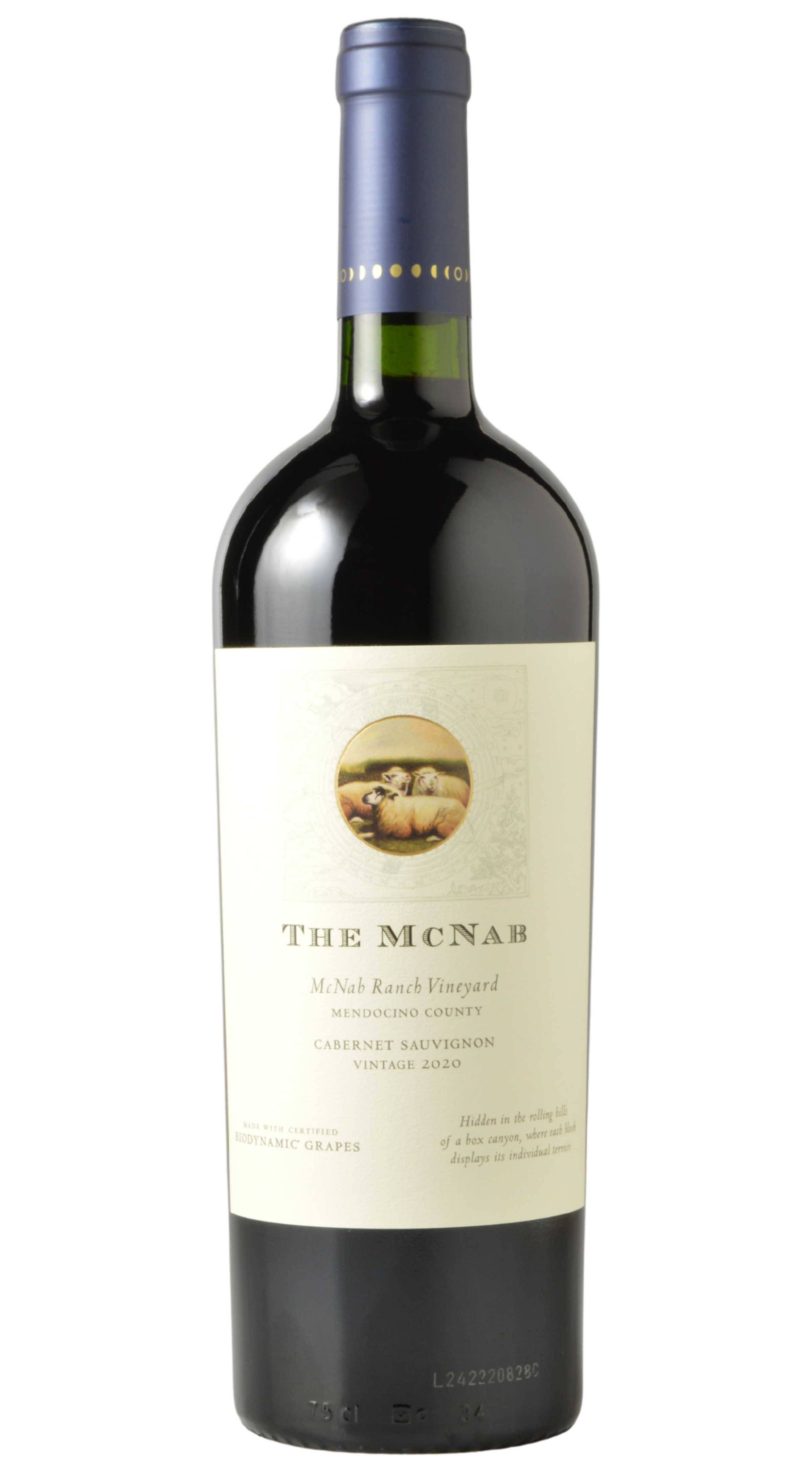 Bonterra Vineyards "The McNab" Mendocino Cabernet Sauvignon 2020