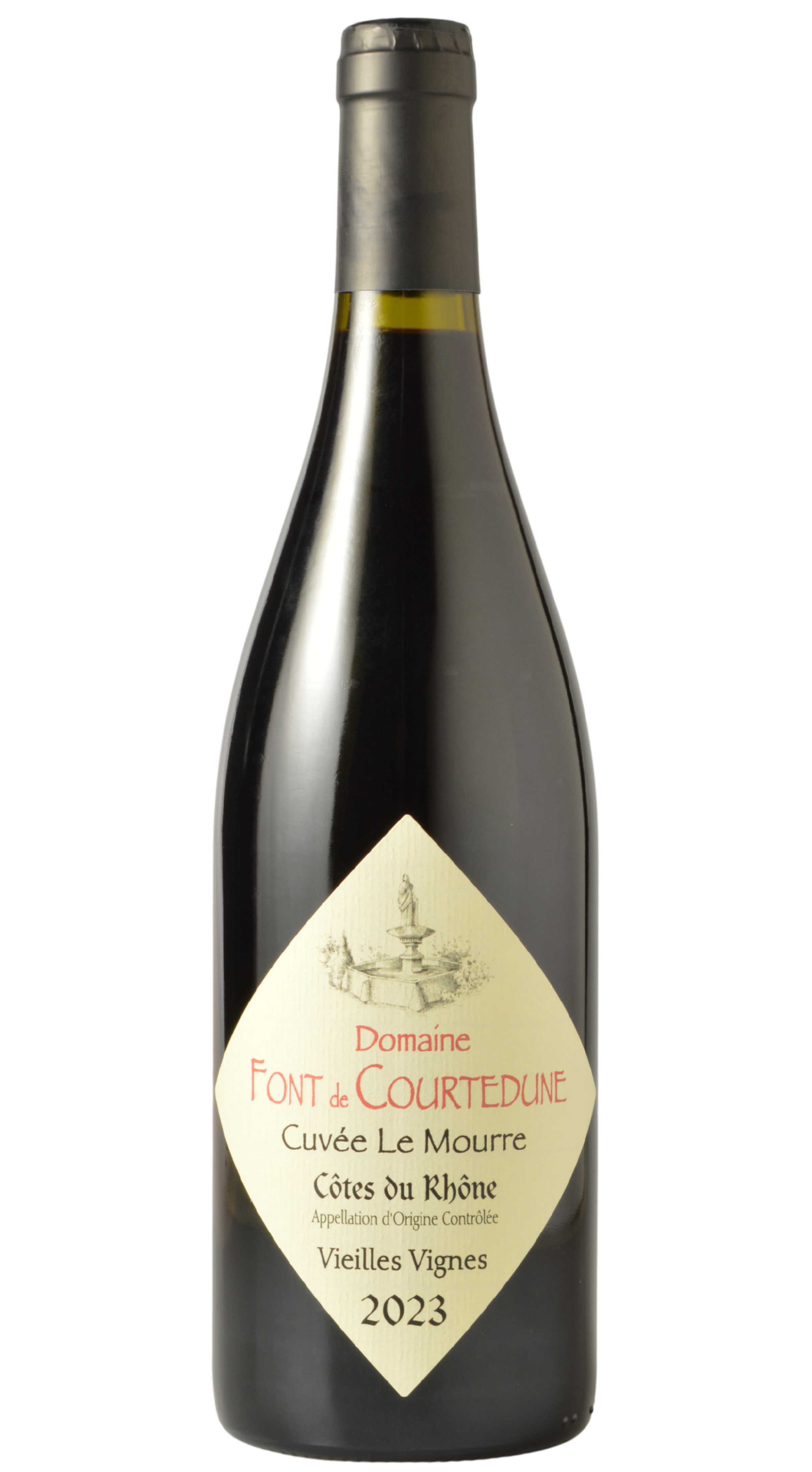 Domaine Font de Courtedune "Cuvée Le Mourre" Côtes du Rhône 2023