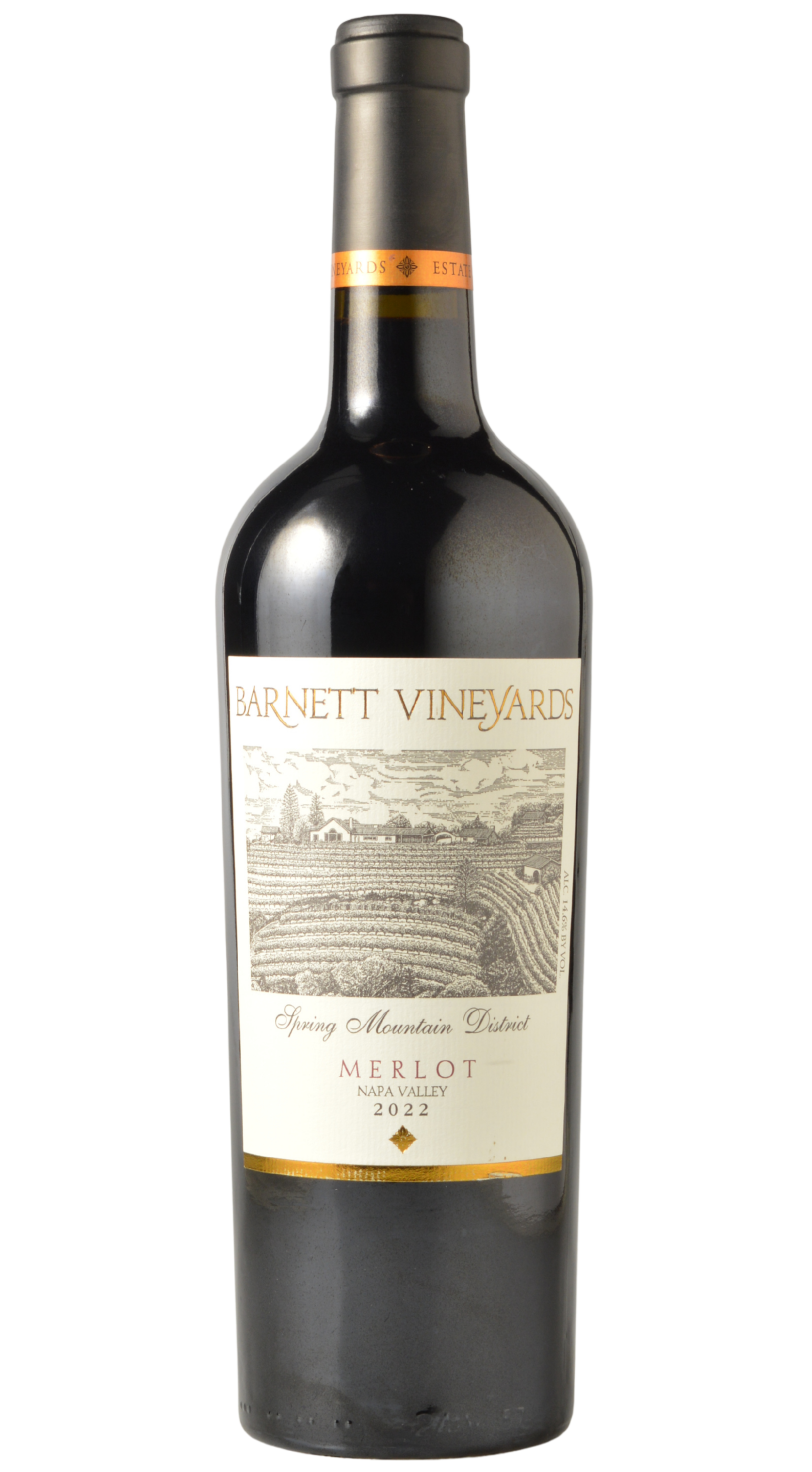 Barnett "Spring Mountain District" Napa Valley Merlot 2022