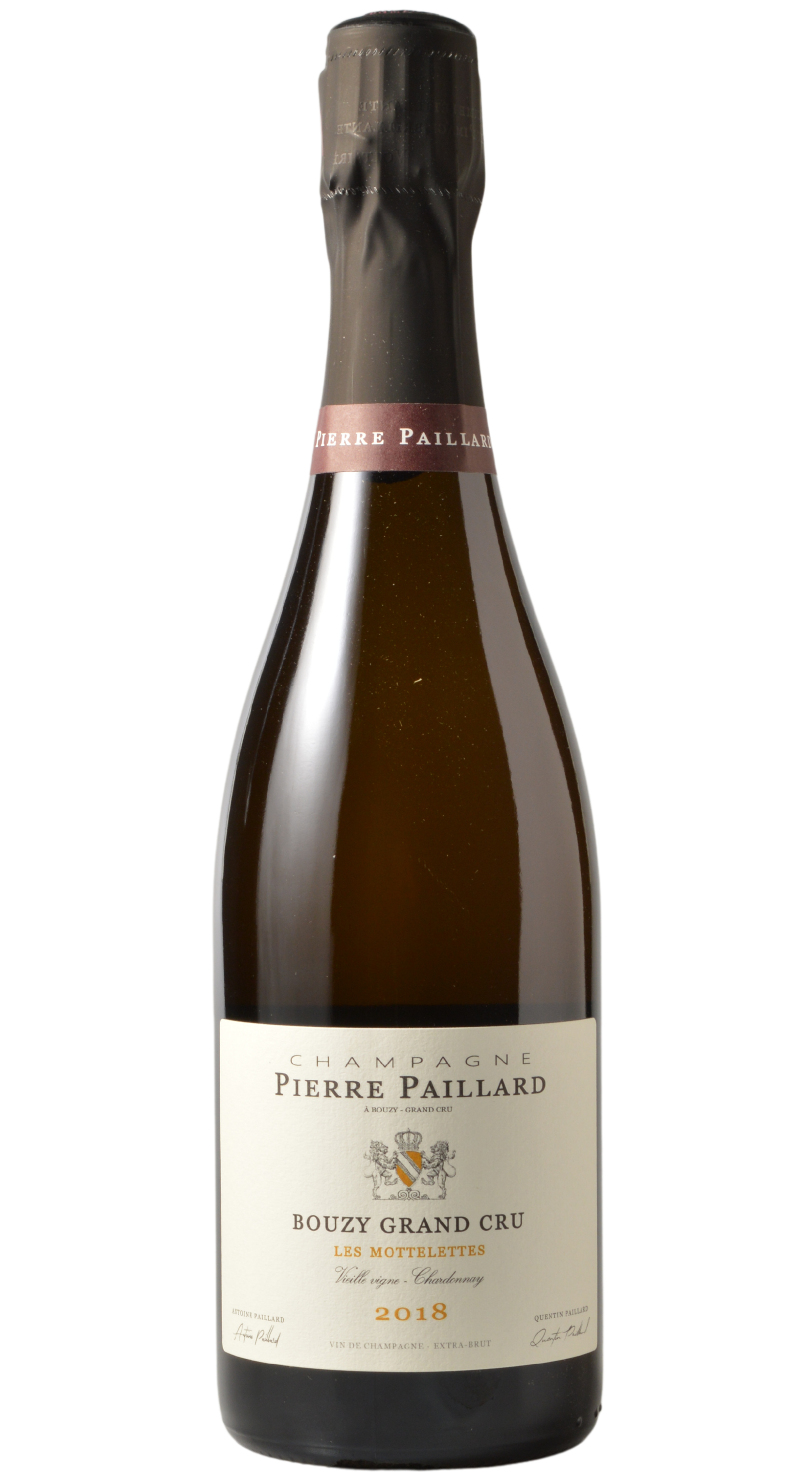 Pierre Paillard "Les Mottelettes" Grand Cru Bouzy Champagne Extra Brut Blanc de Blancs 2018