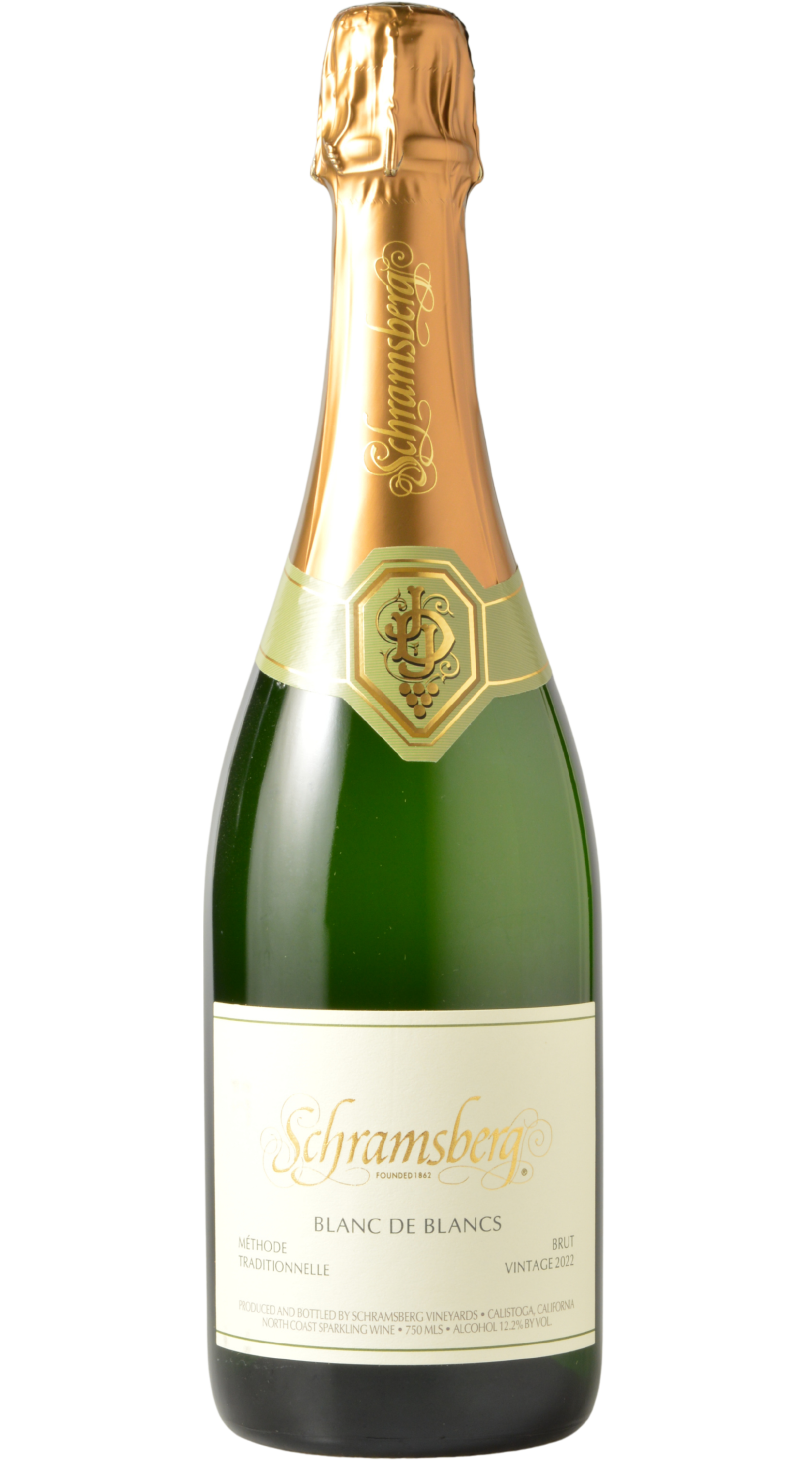 Schramsberg North Coast Blanc de Blancs Brut 2022