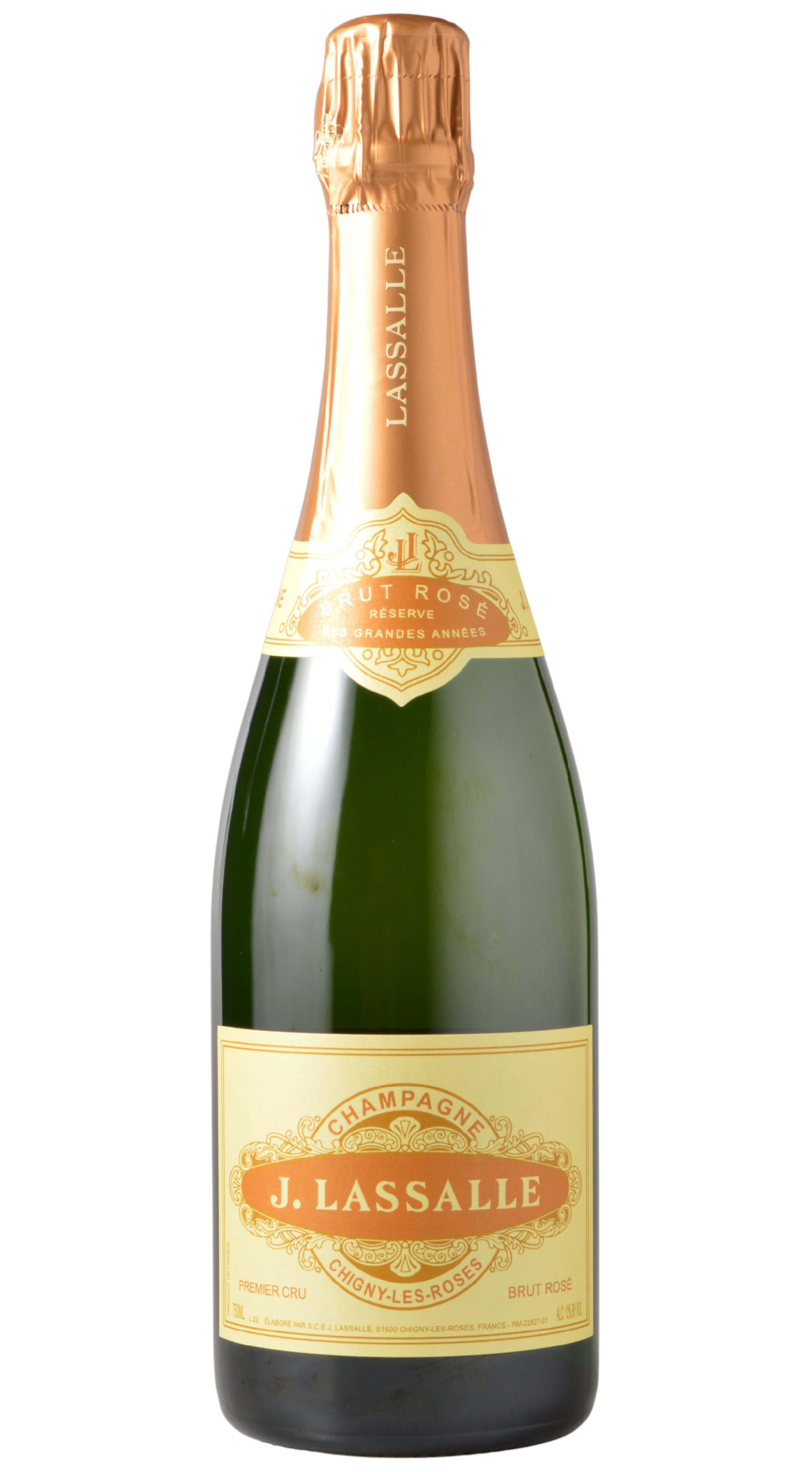 J. Lassalle 1er Cru Brut Rosé Champagne NV