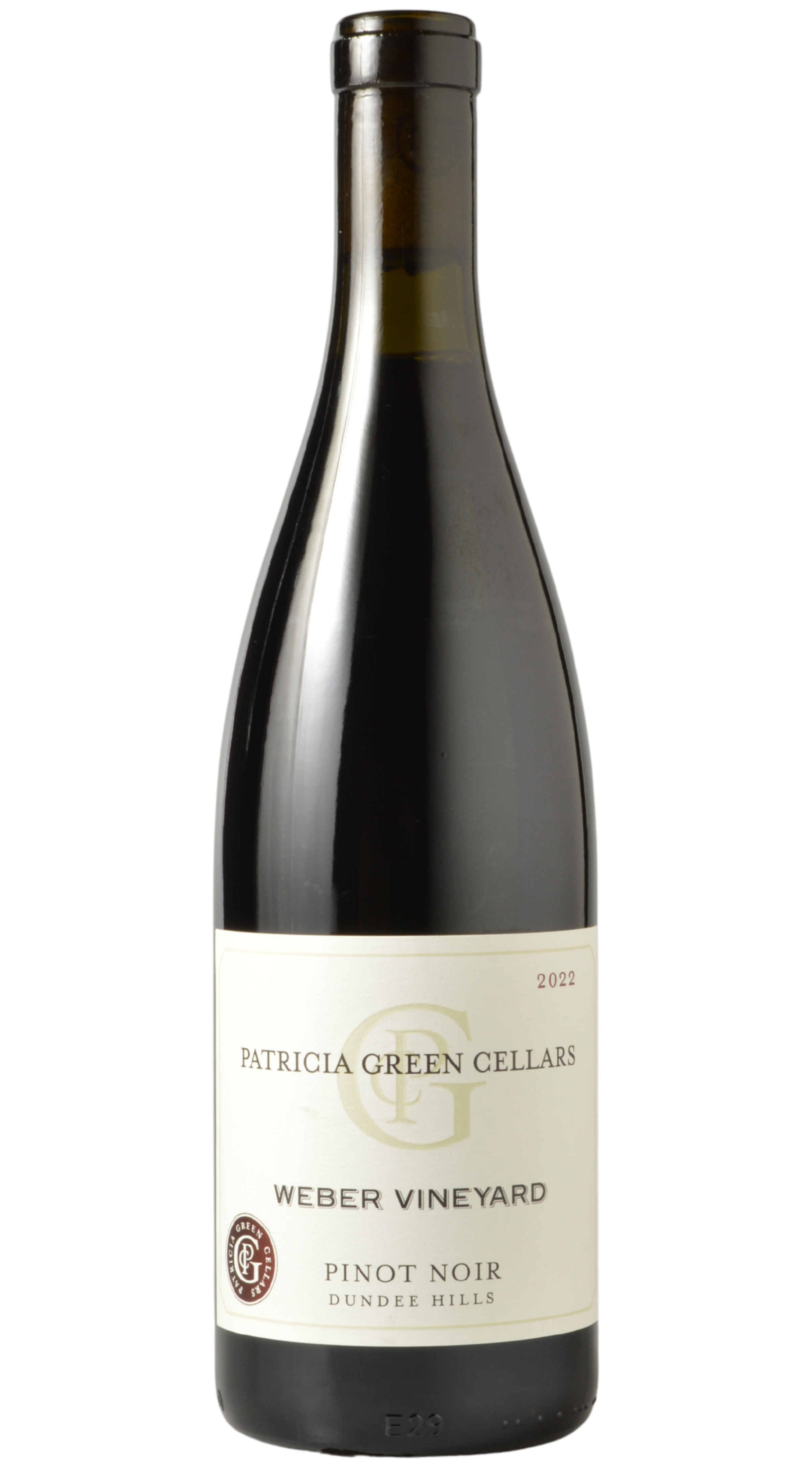 Patricia Green Cellars "Weber Vineyard" Dundee Hills Pinot Noir 2022