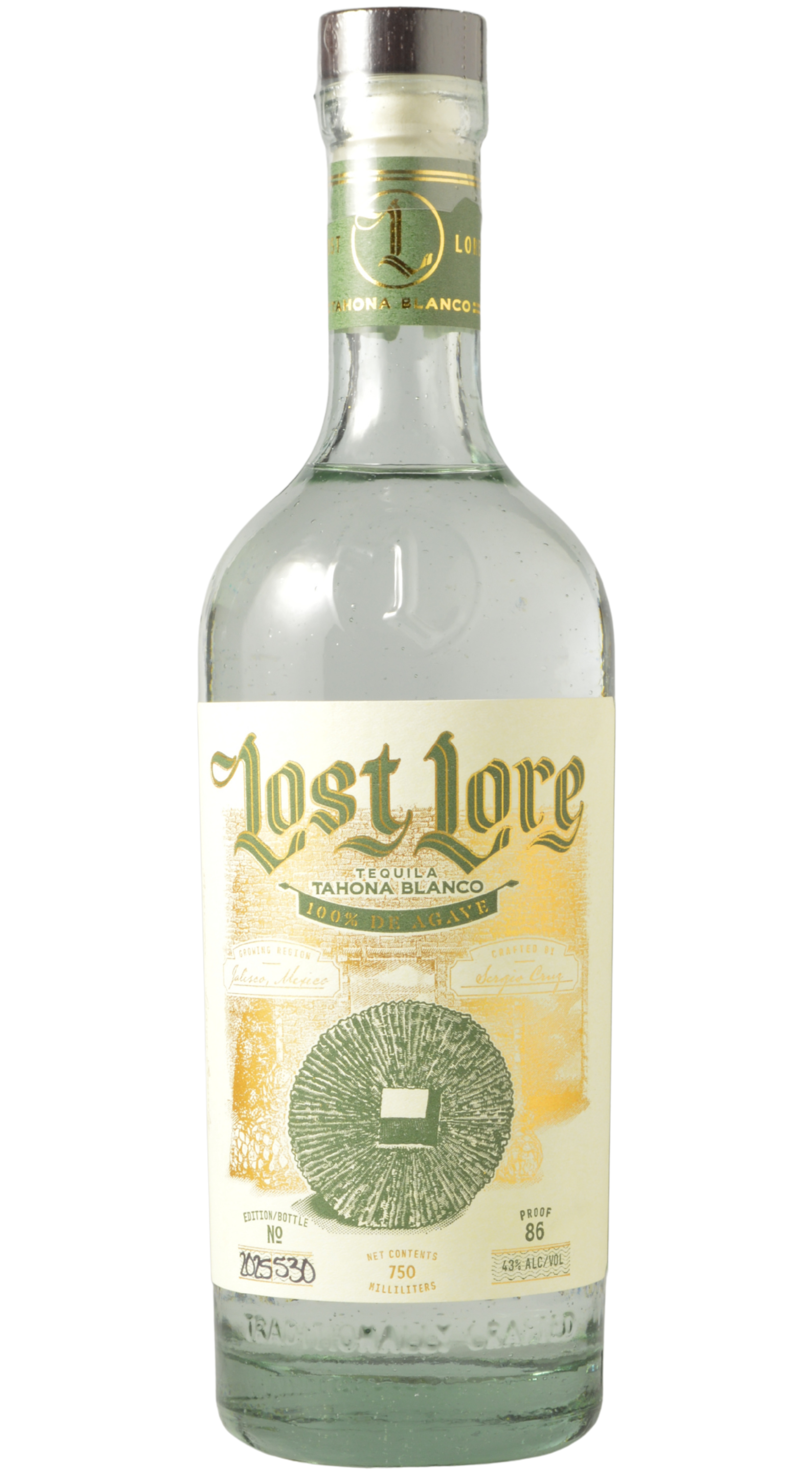 Lost Lore Tahona Blanco Tequila