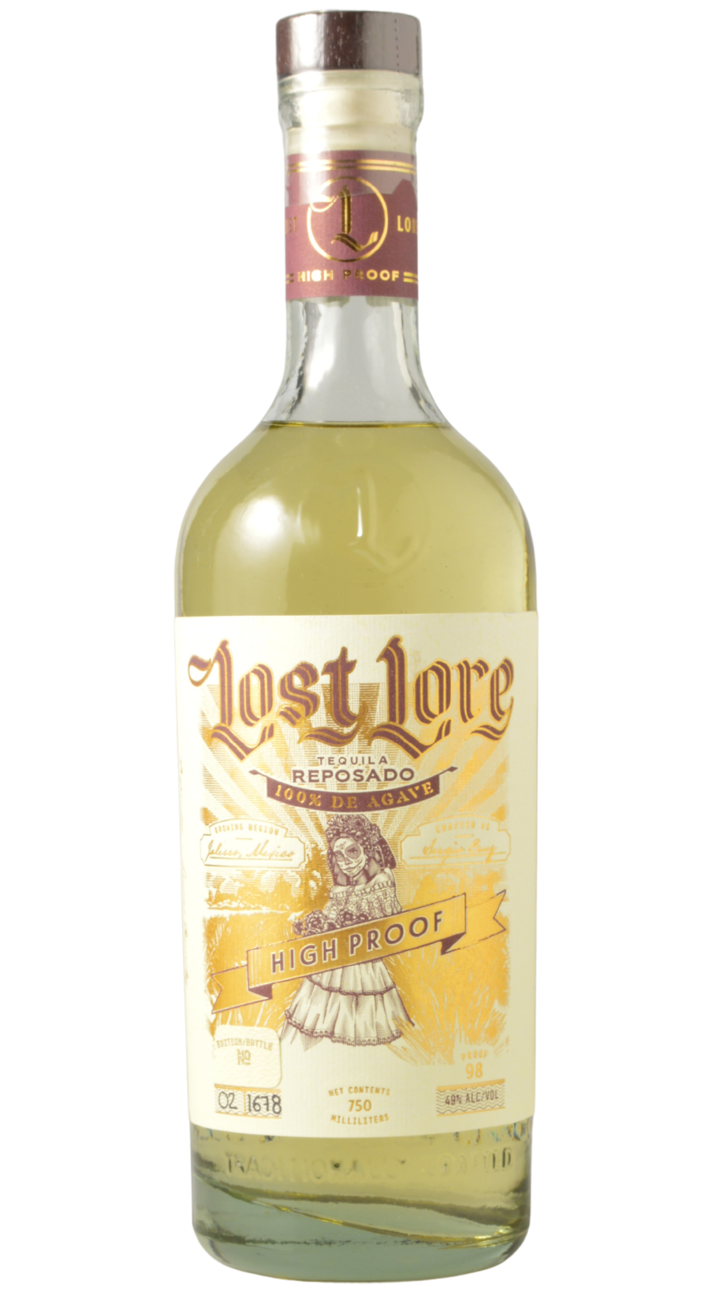 Lost Lore High Proof Reposado Tequila