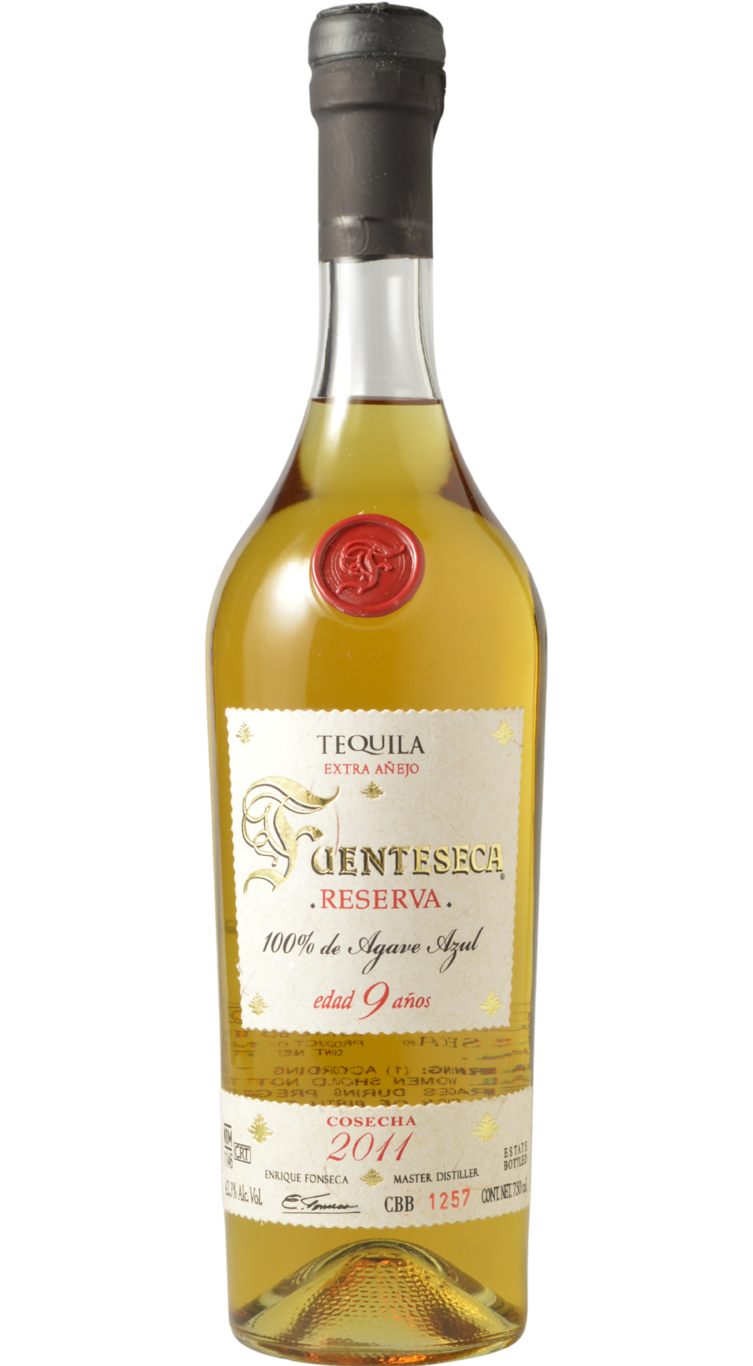Fuenteseca "9-Year Reserva" Extra Añejo Tequila Cosecha 2011