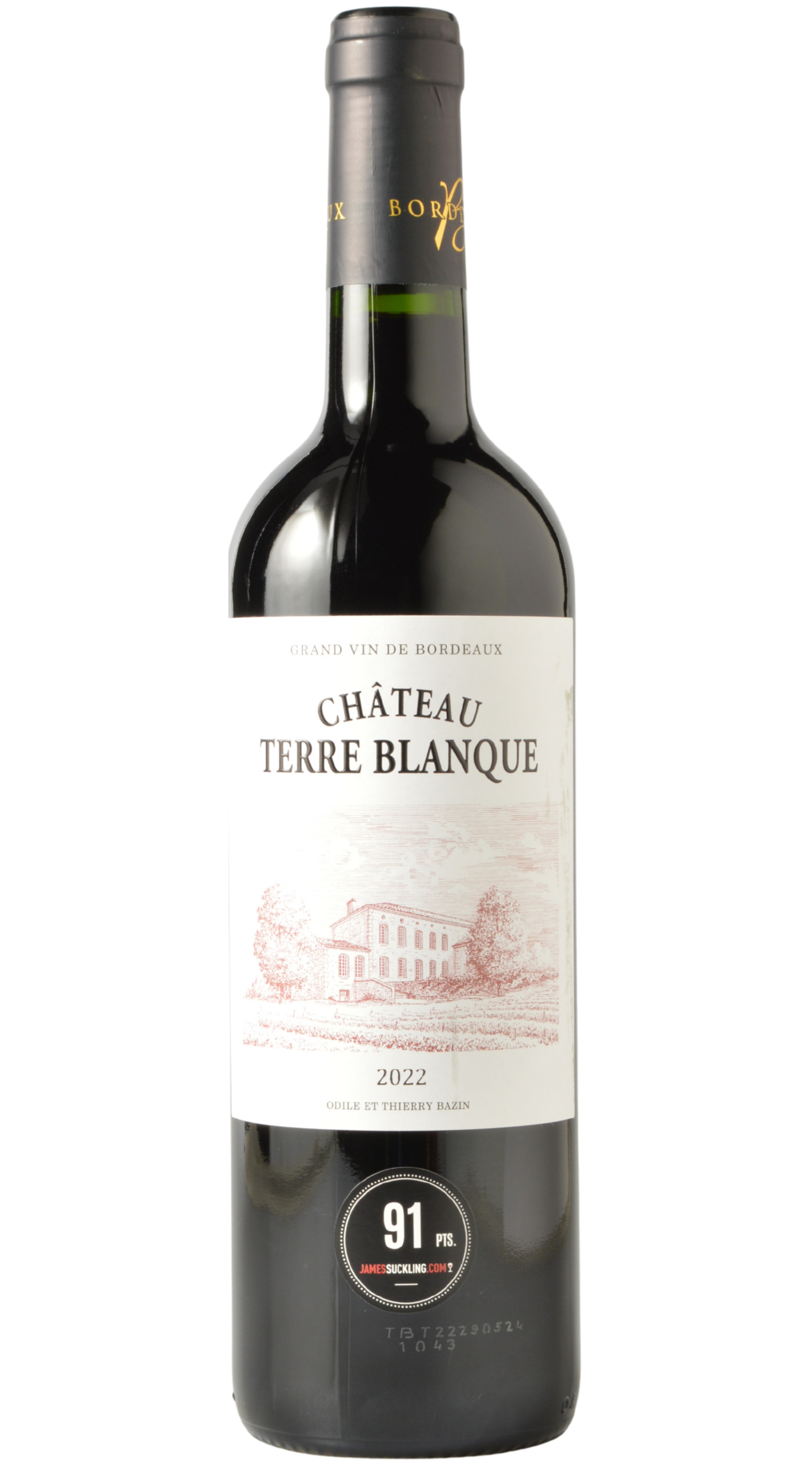 Château Terre Blanque Blaye-Côtes de Bordeaux 2022