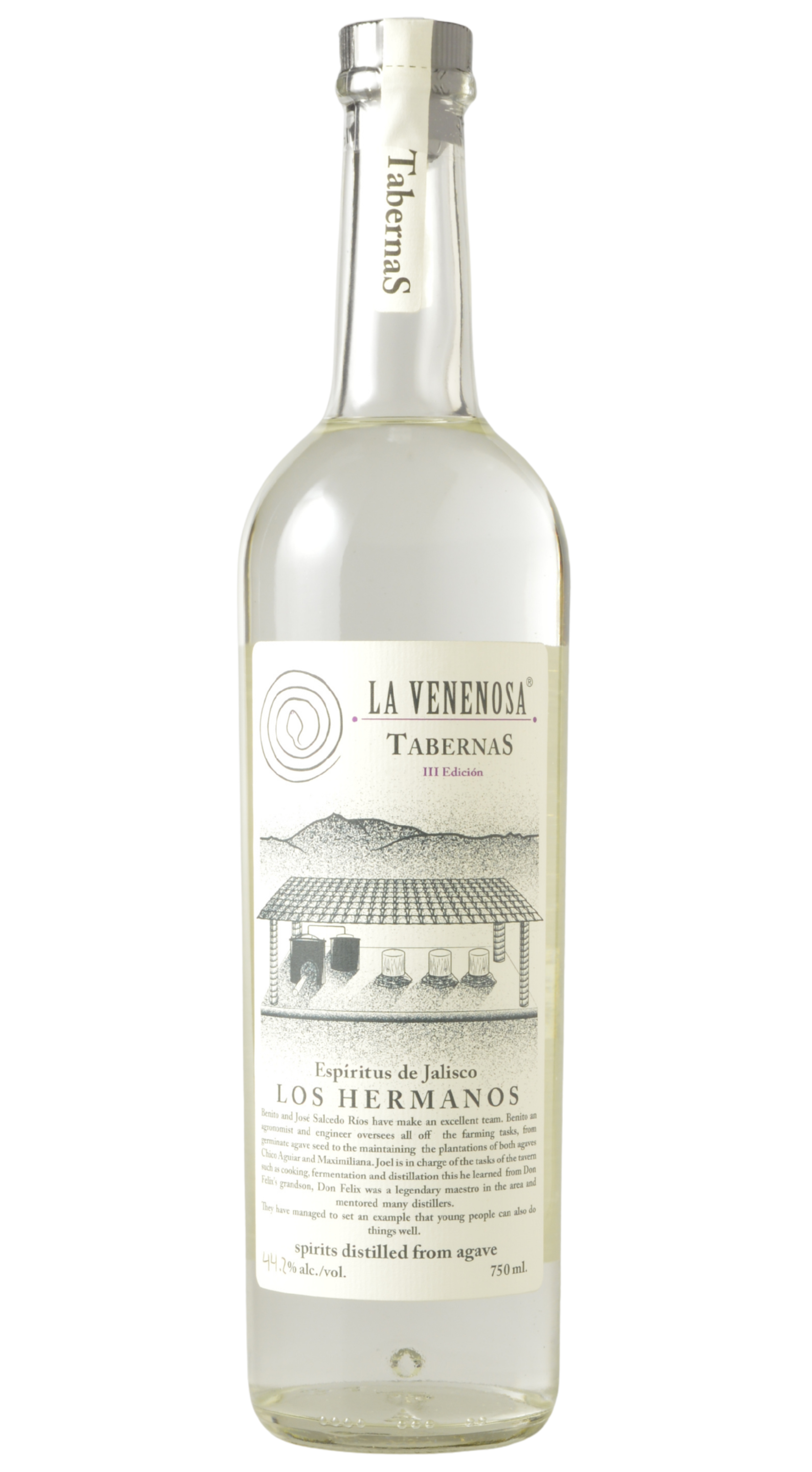 La Venenosa "Tabernas Edicion III" Raicilla Espiritus de Jalisco