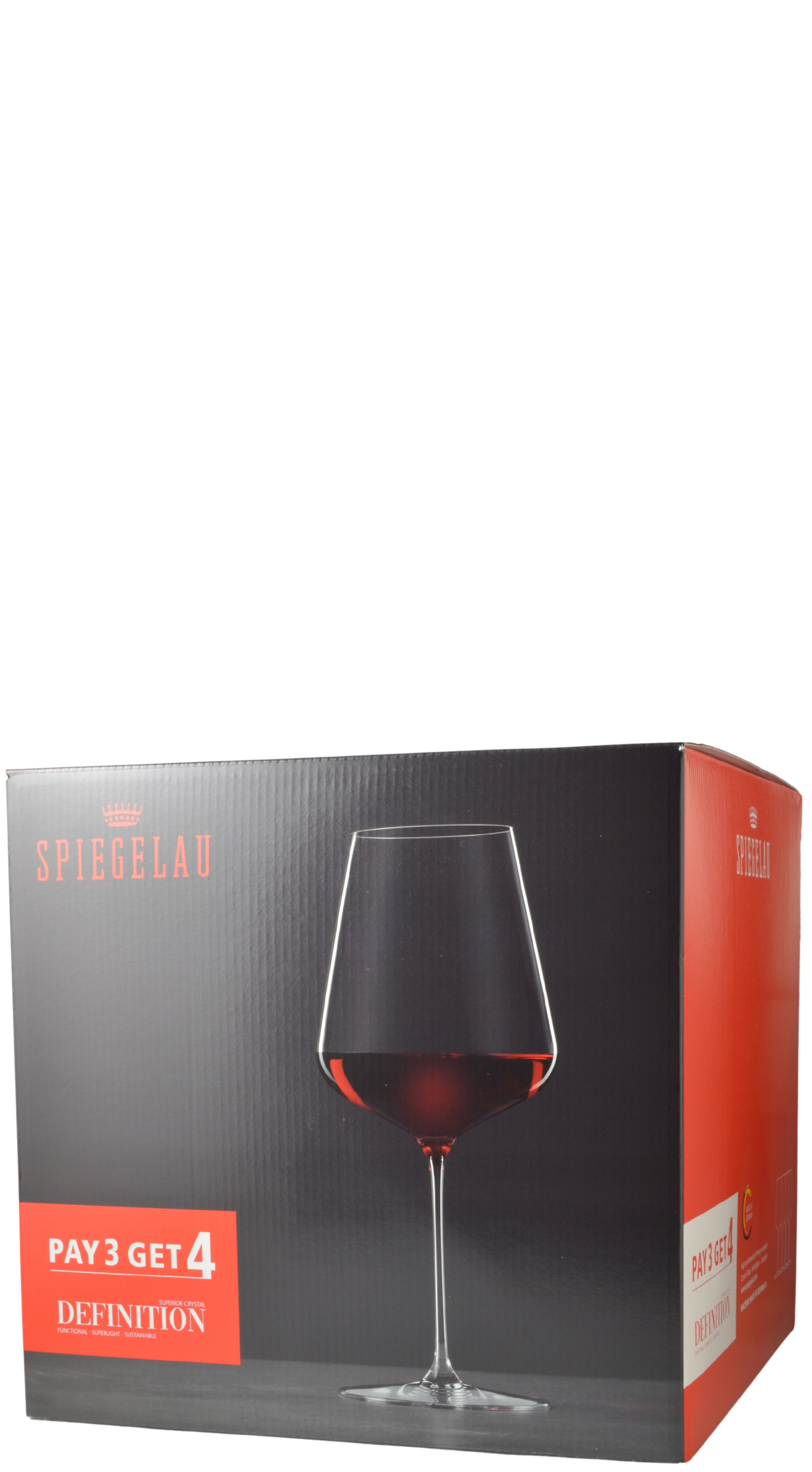 Spiegelau Definition 26oz Bordeaux Glass (4pk)