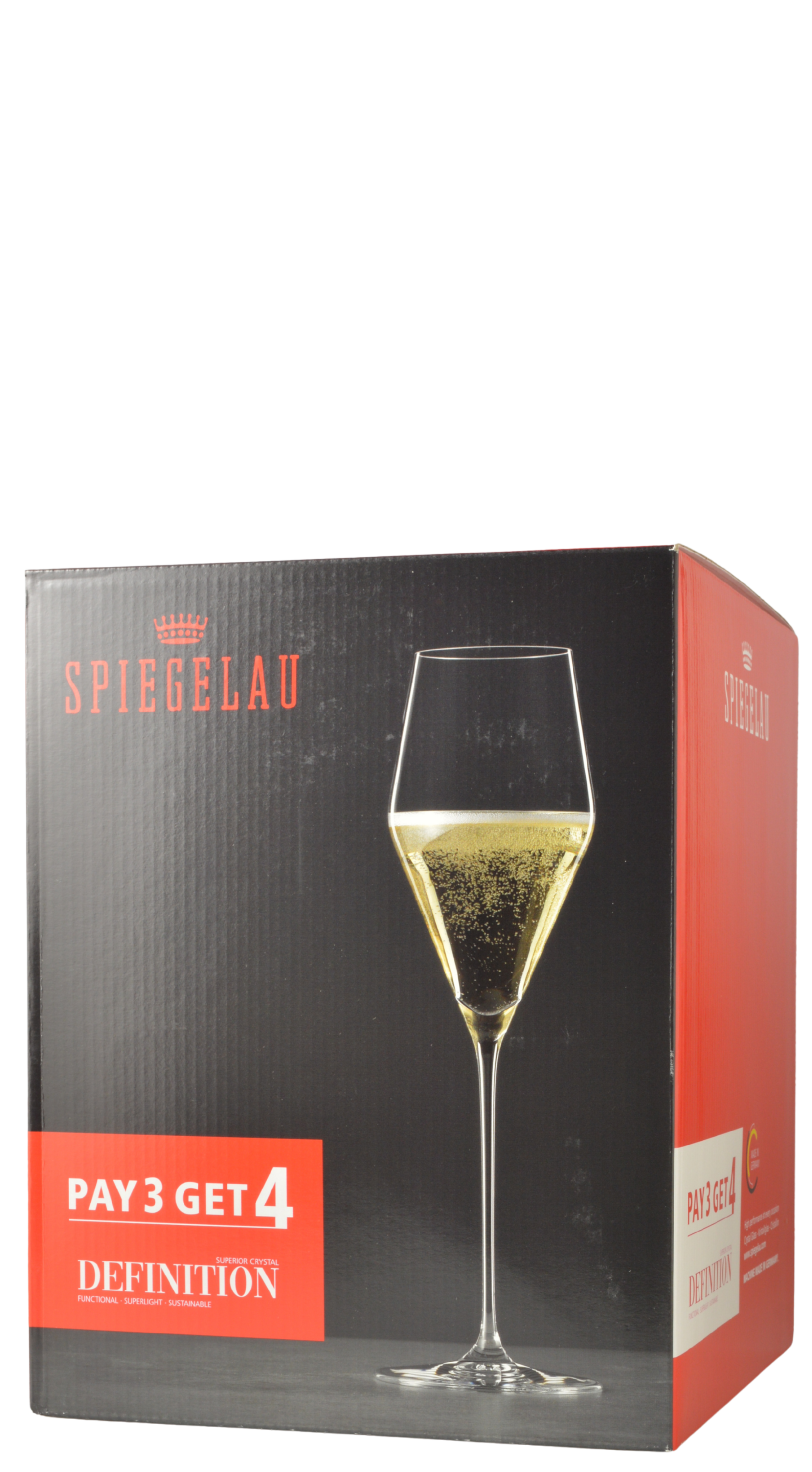 Spiegelhau Definition Champagne Glass (4pk)
