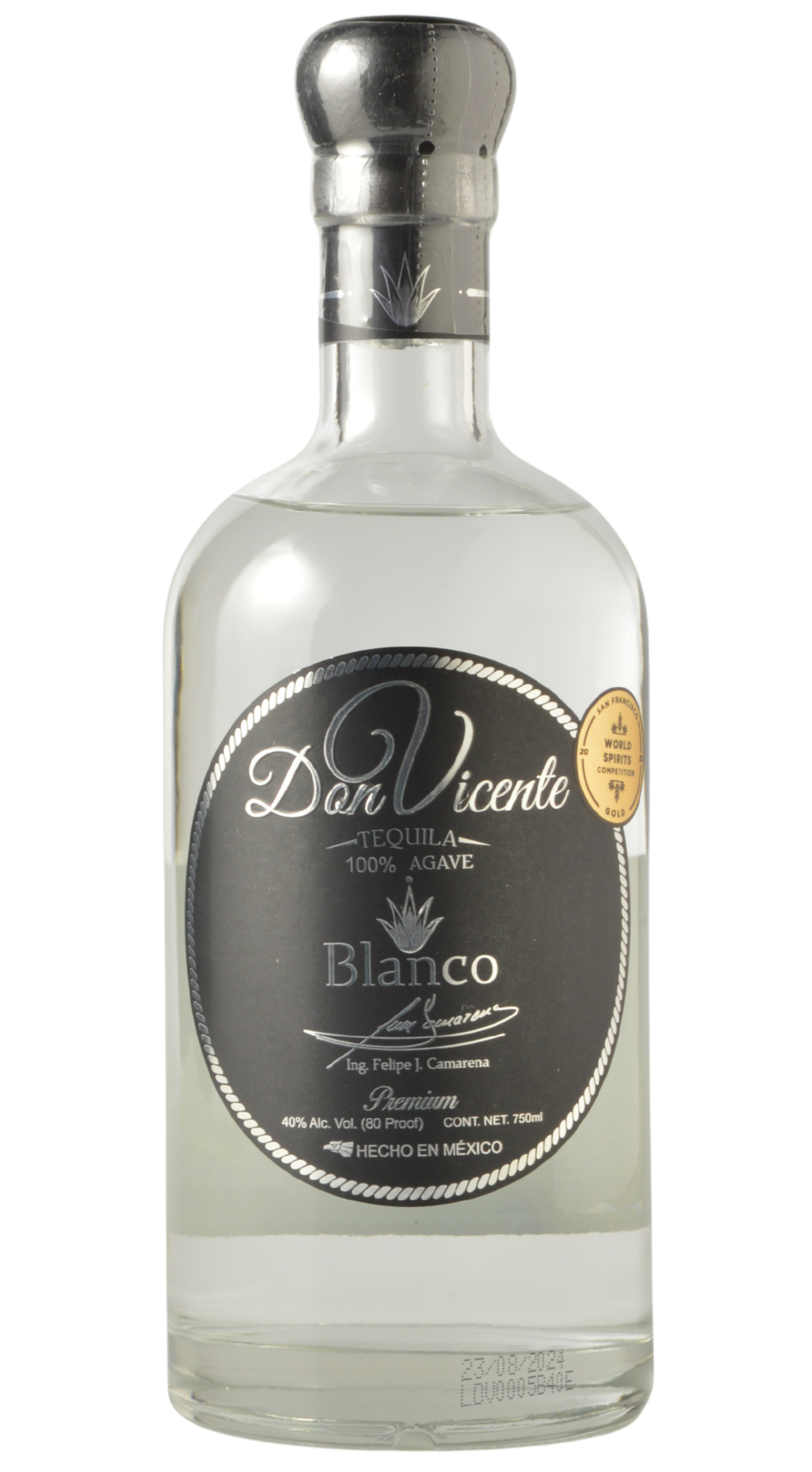 Don Vicente Blanco Tequila