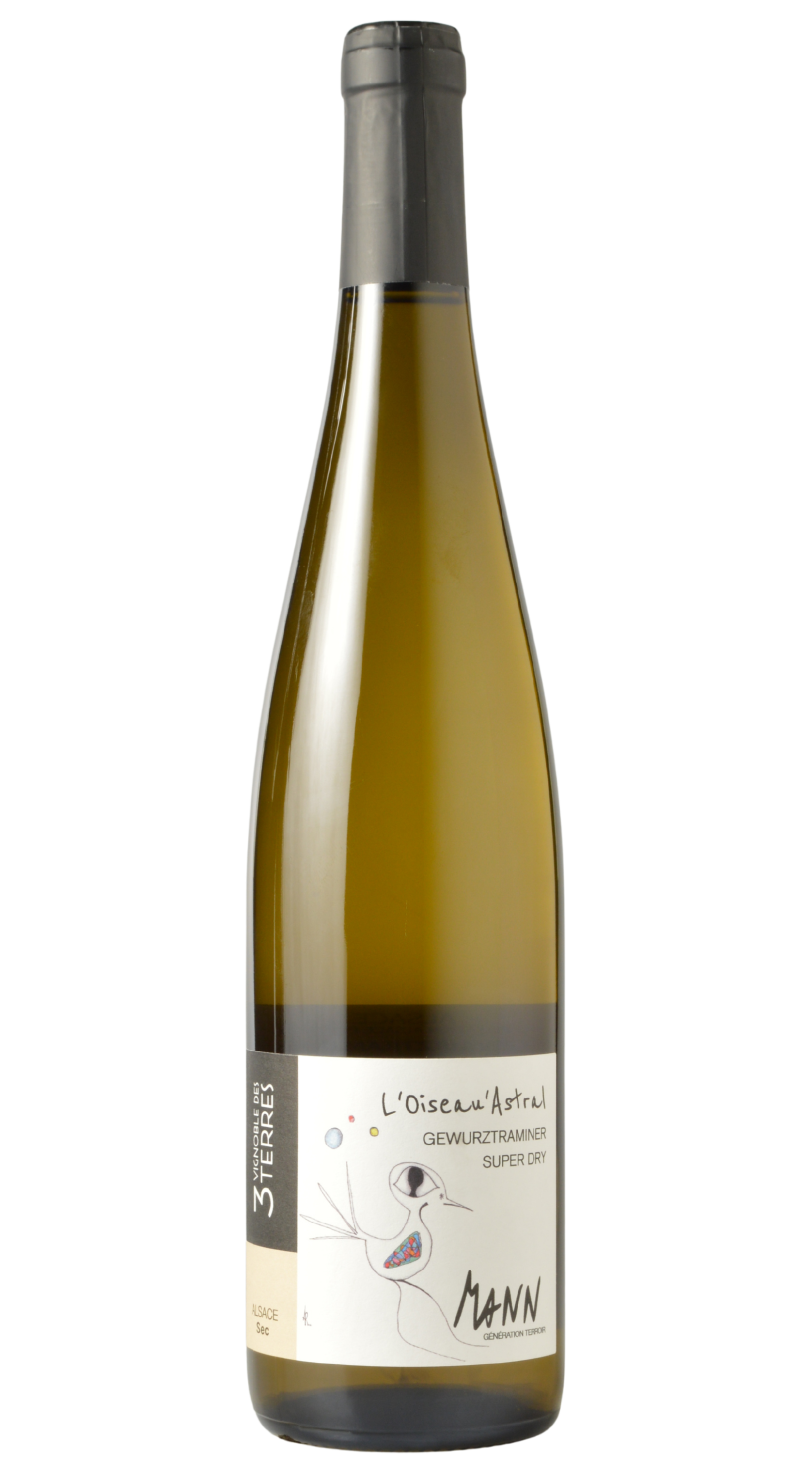 Domaine Mann Vignoble des 3 Terres "L'Oiseau Astral" Alsace Gewurztraminer 2022