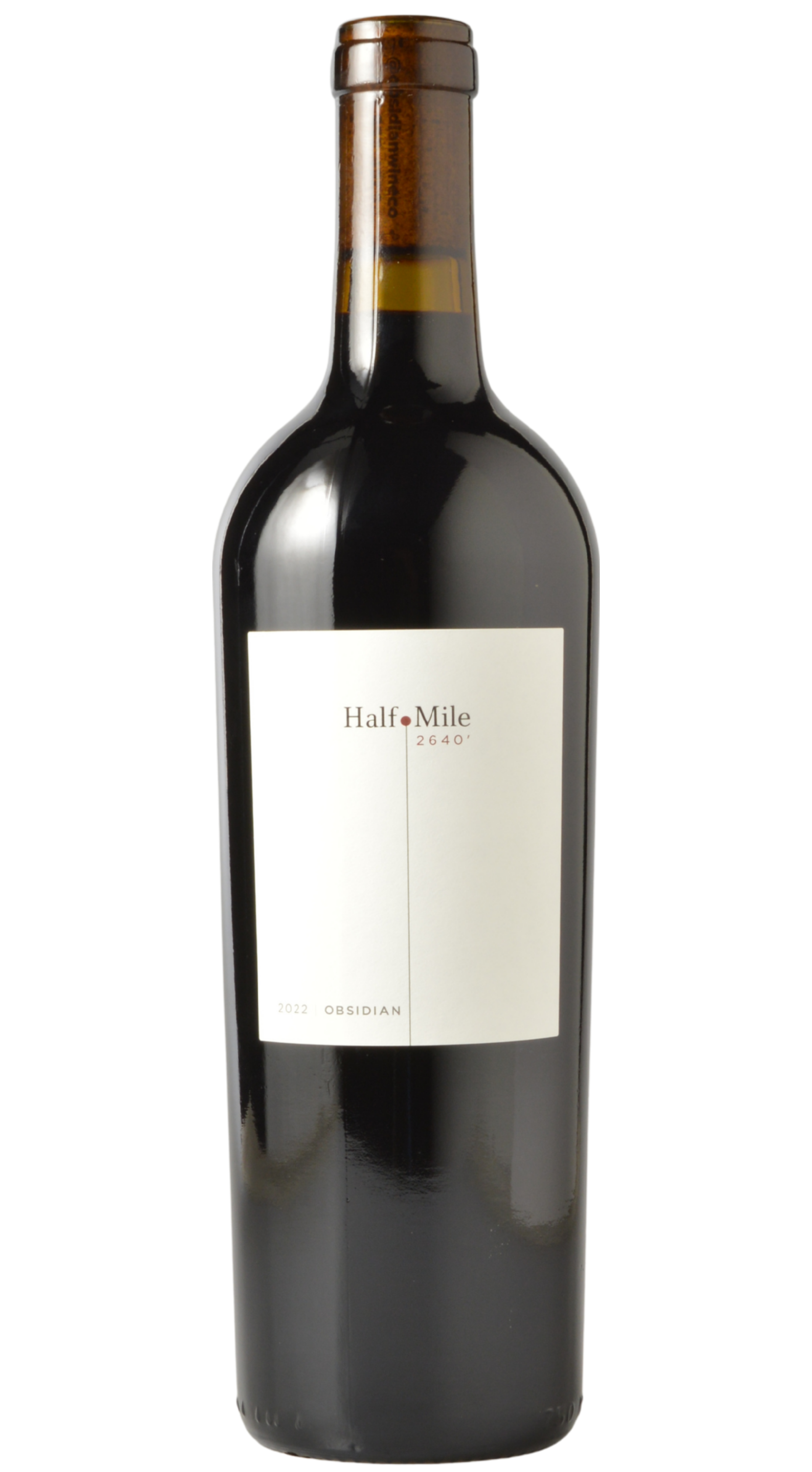 Obsidian Ridge Vineyard "Half Mile" Red Hills of Lake County Cabernet Sauvignon 2022