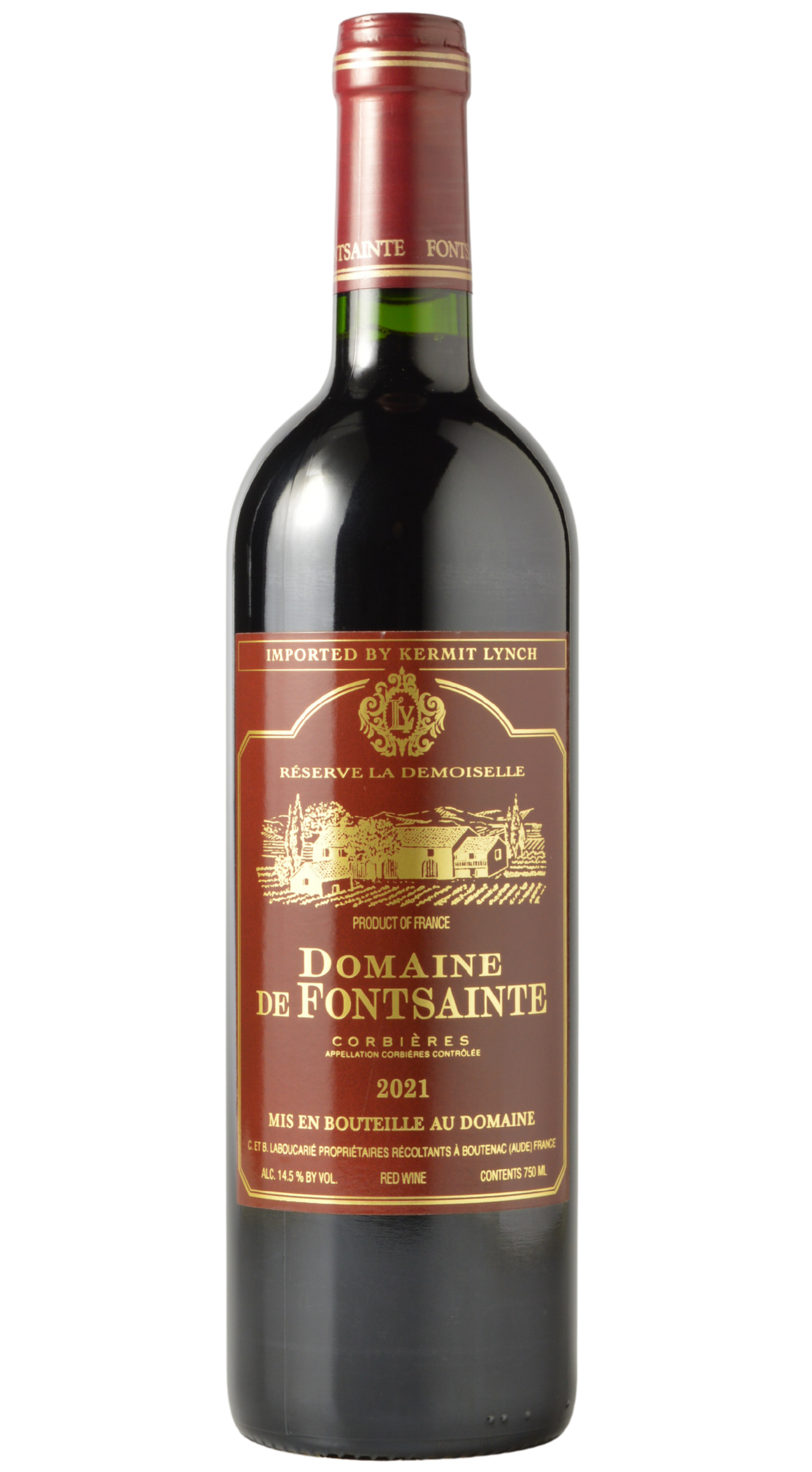 Email Offer - Domaine de Fontsainte "Réserve La Demoiselle" Corbières Rouge 2021
