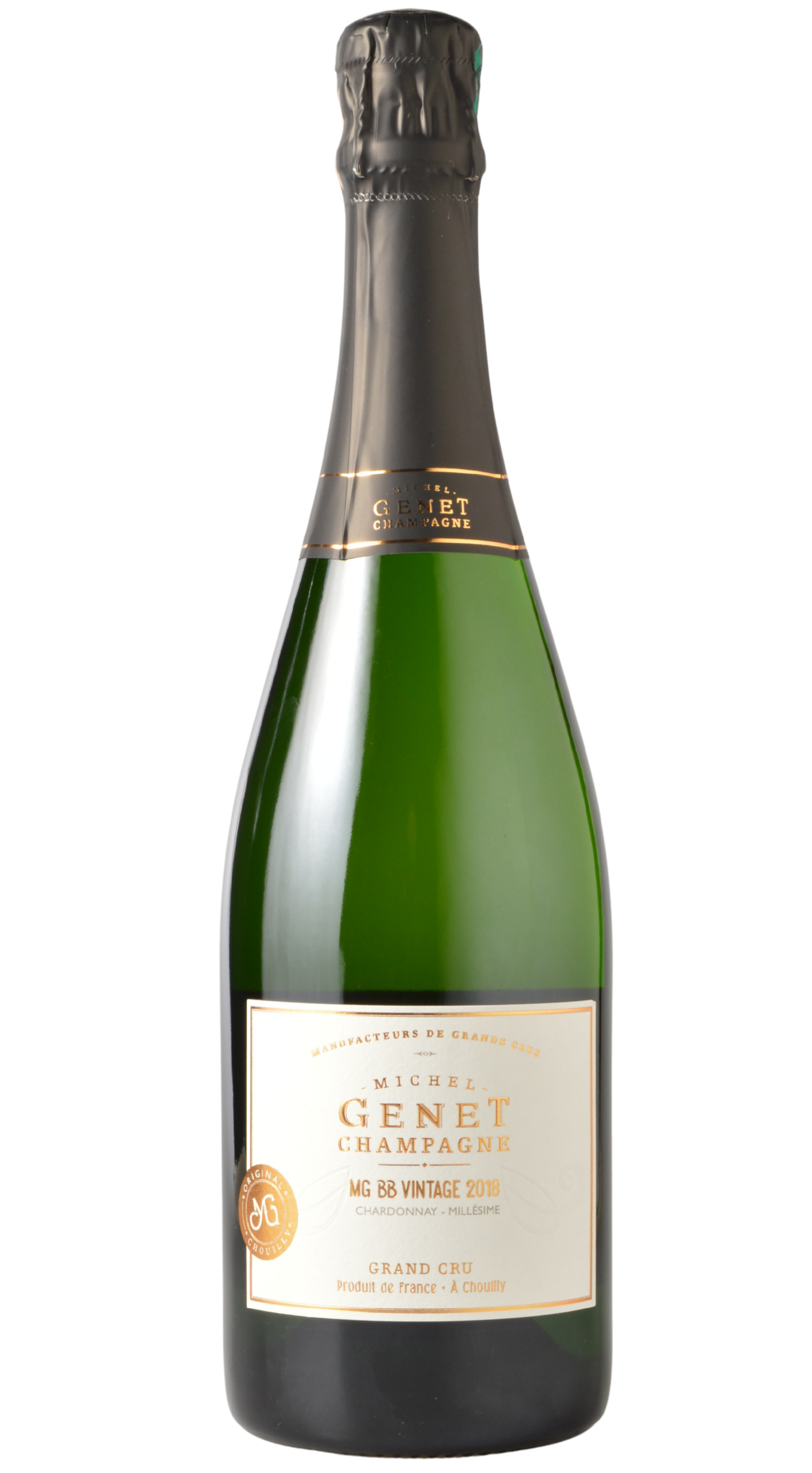 Michel Genet "MG BB Vintage" Grand Cru Brut Champagne 2018