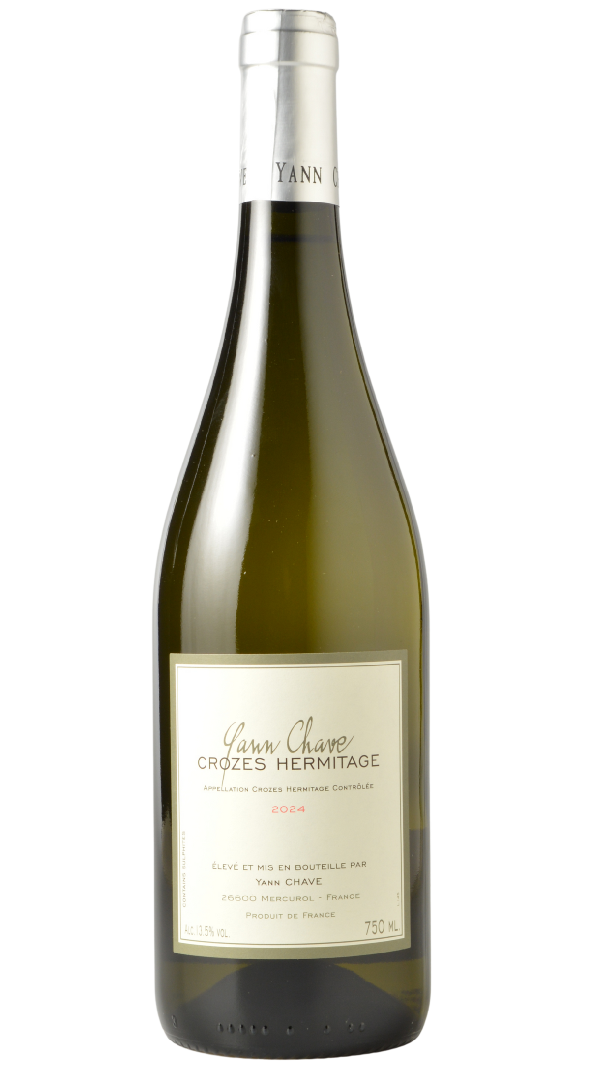 Yann Chave Crozes-Hermitage Blanc 2024 — Vin Chicago