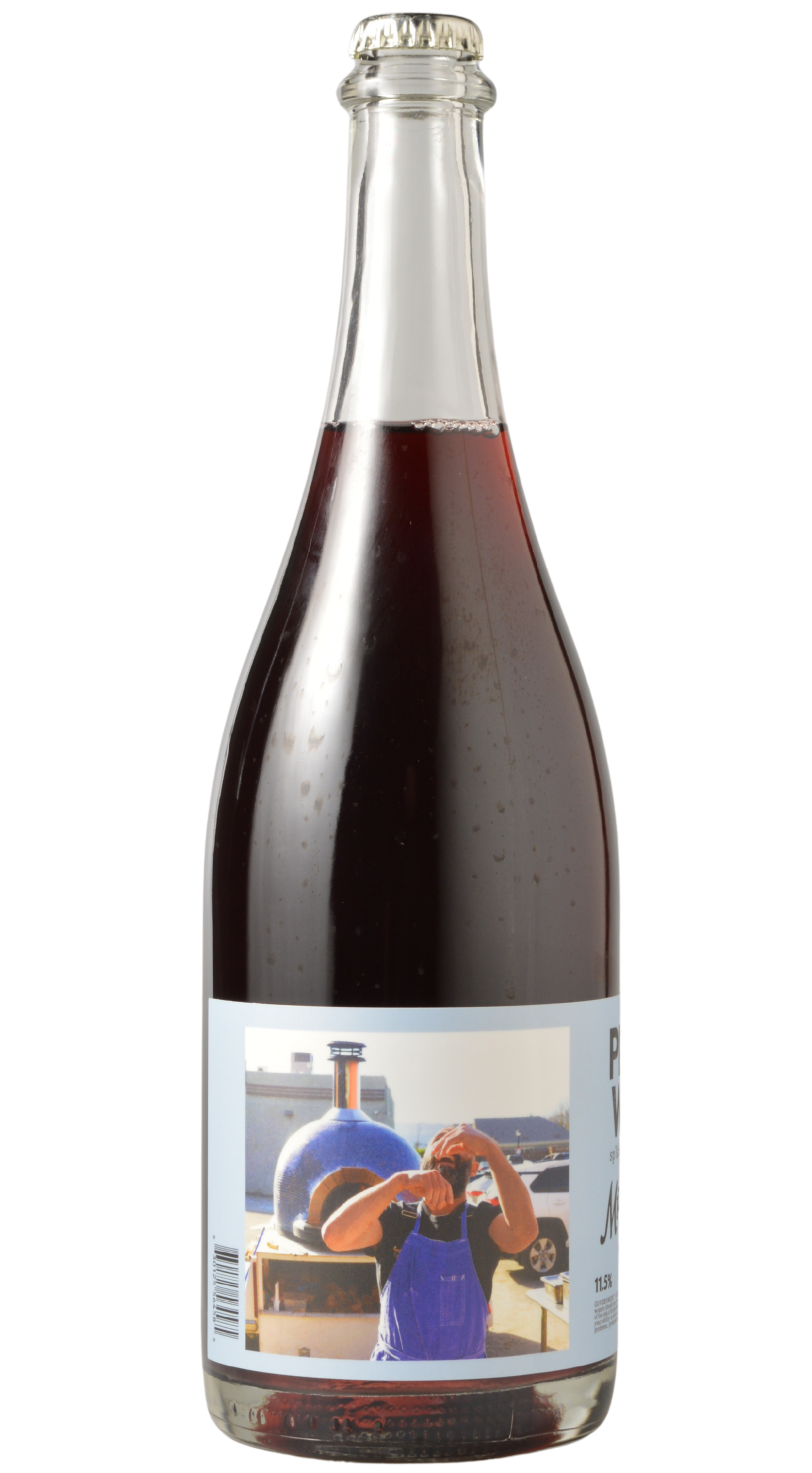 Middle Brow Wine Co "Pizza Wine" Frizzante Red 2024