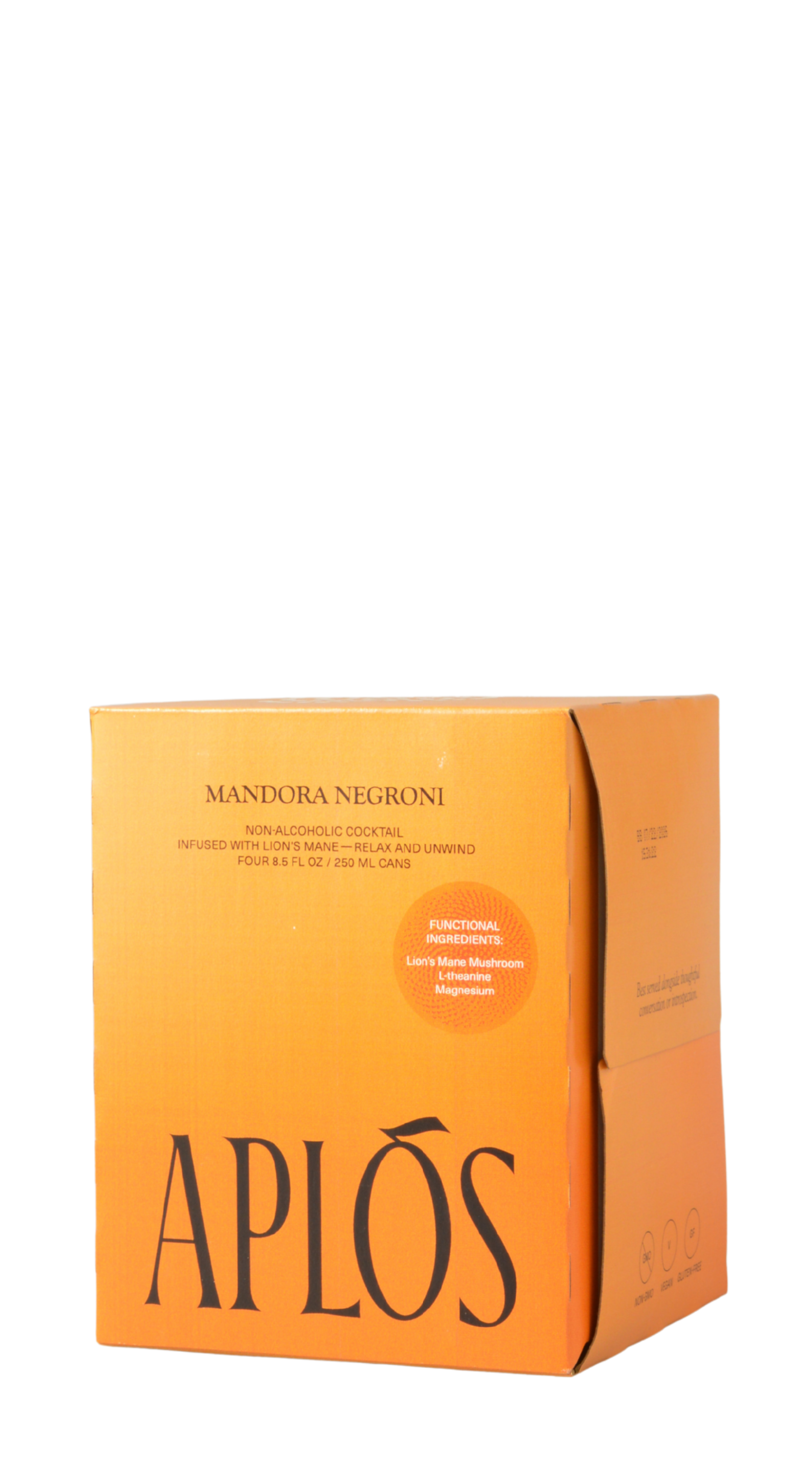 Aplós "Mandora Negroni" N/A Cocktail (250ml-4PK)