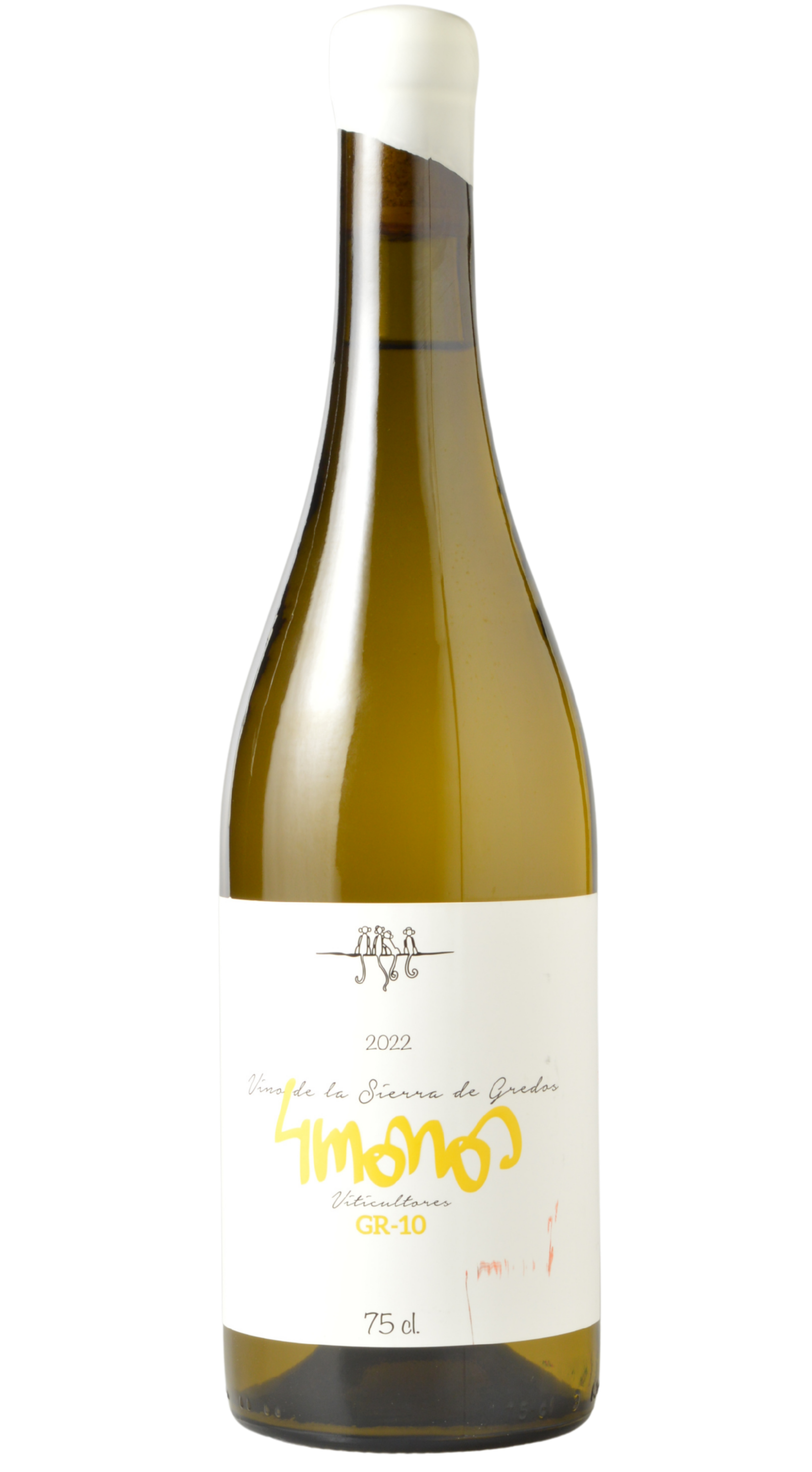 4 Monos "GR-10" Sierra de Gredos Blanco 2022