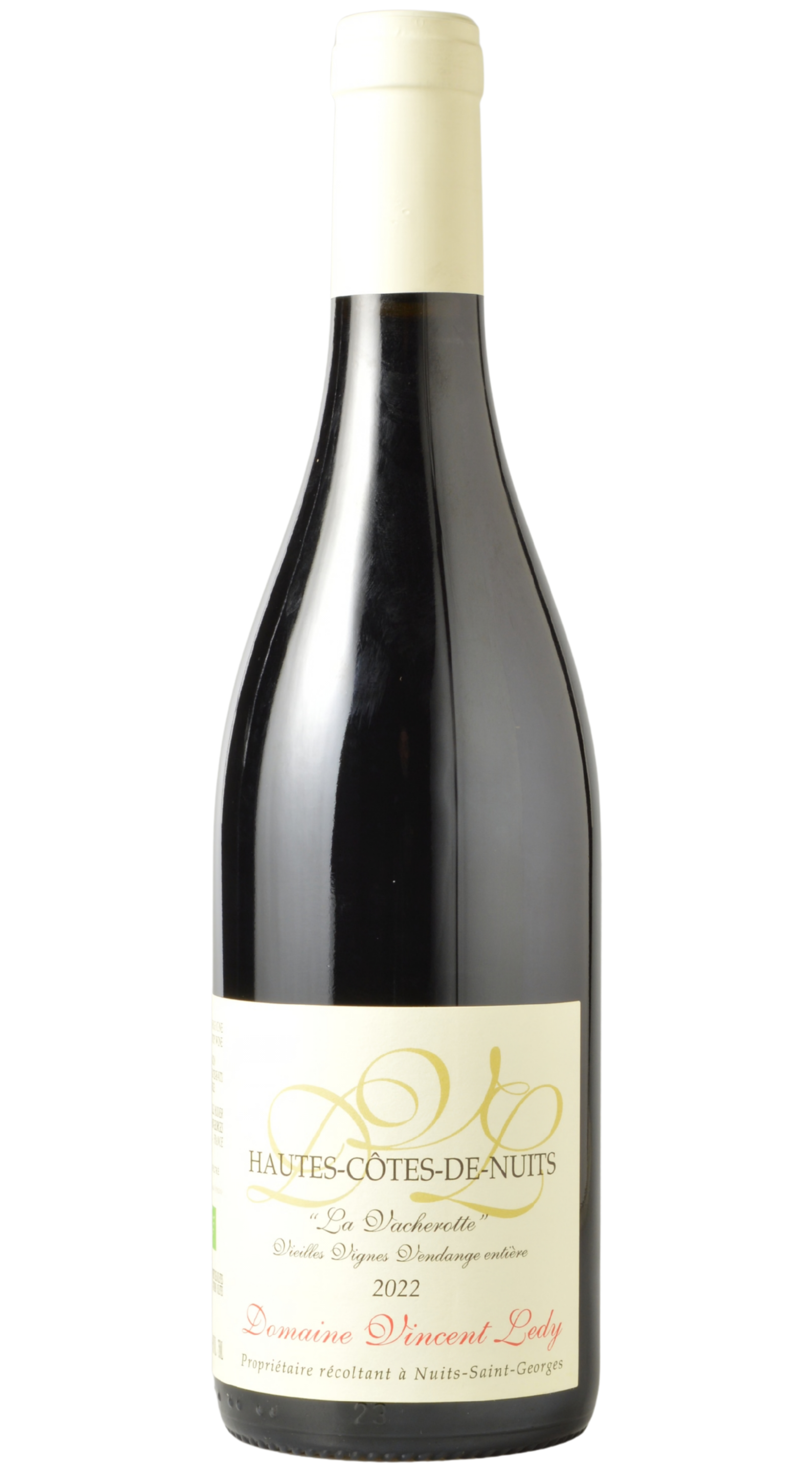 Domaine Vincent Ledy "La Vacherotte" Vieilles Vignes Hautes-Côtes de Nuits Rouge 2022