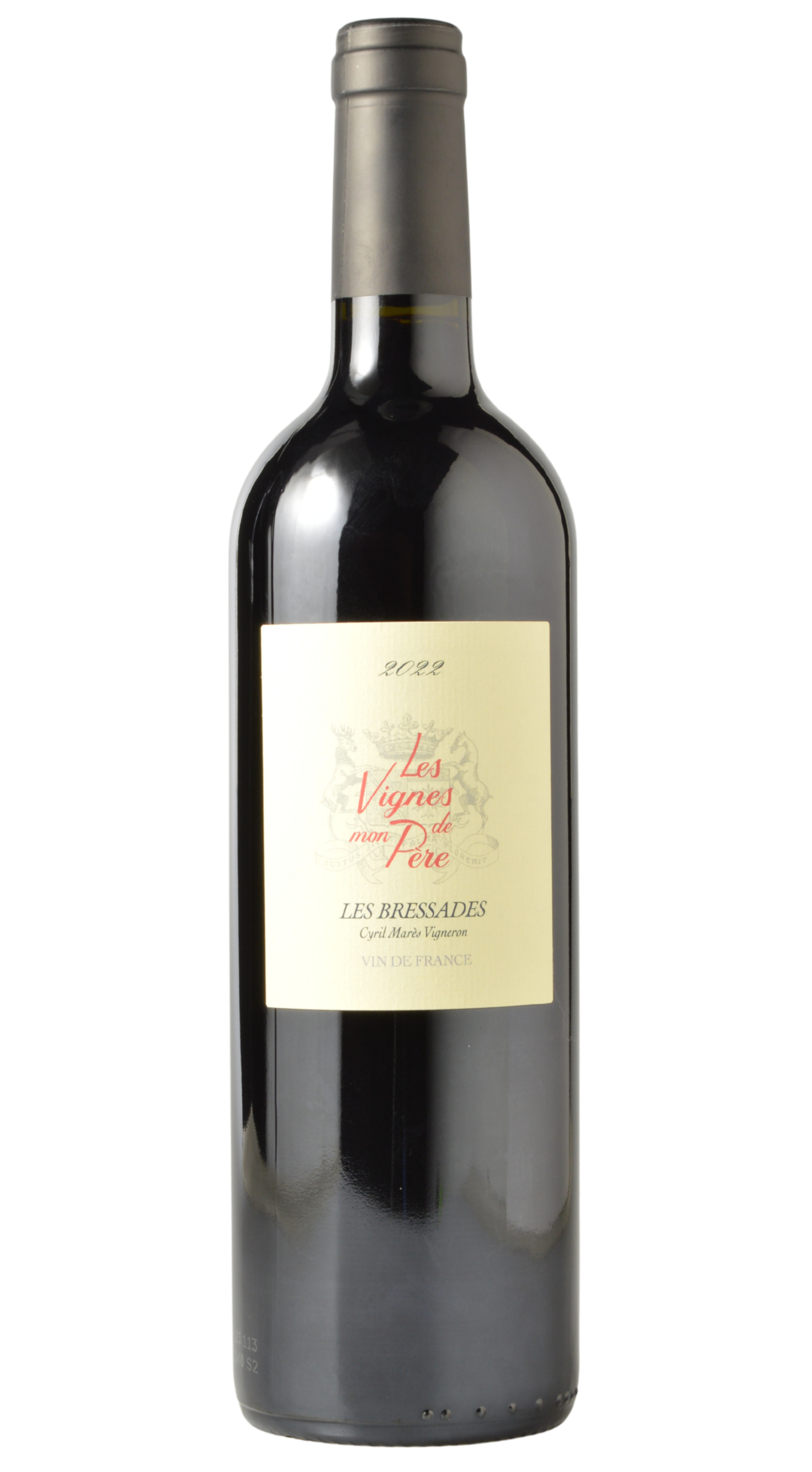 Mas des Bressades "Les Vignes de mon Père" Vin de France Rouge 2022