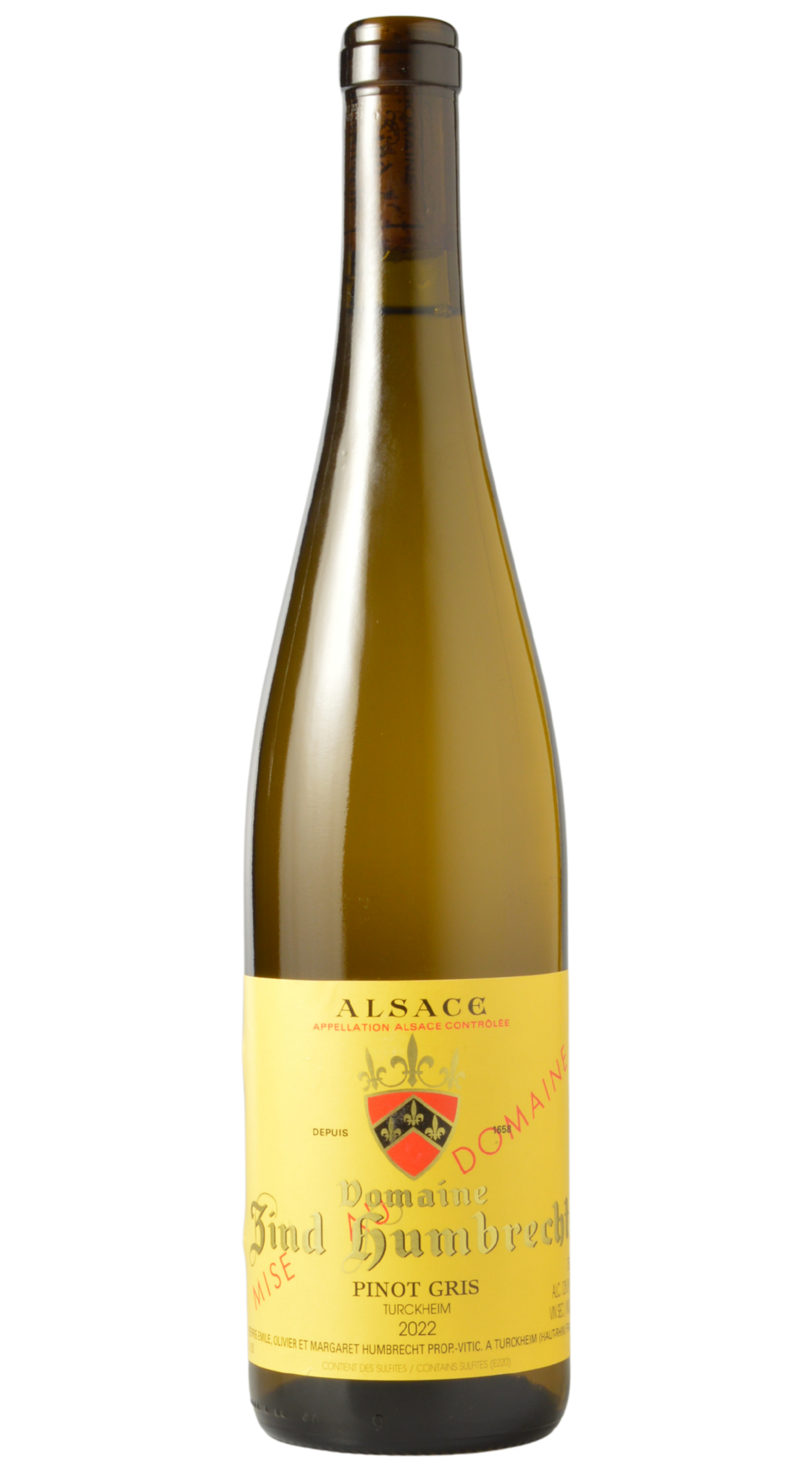 Domaine Zind-Humbrecht "Turkheim" Alsace Pinot Gris 2022