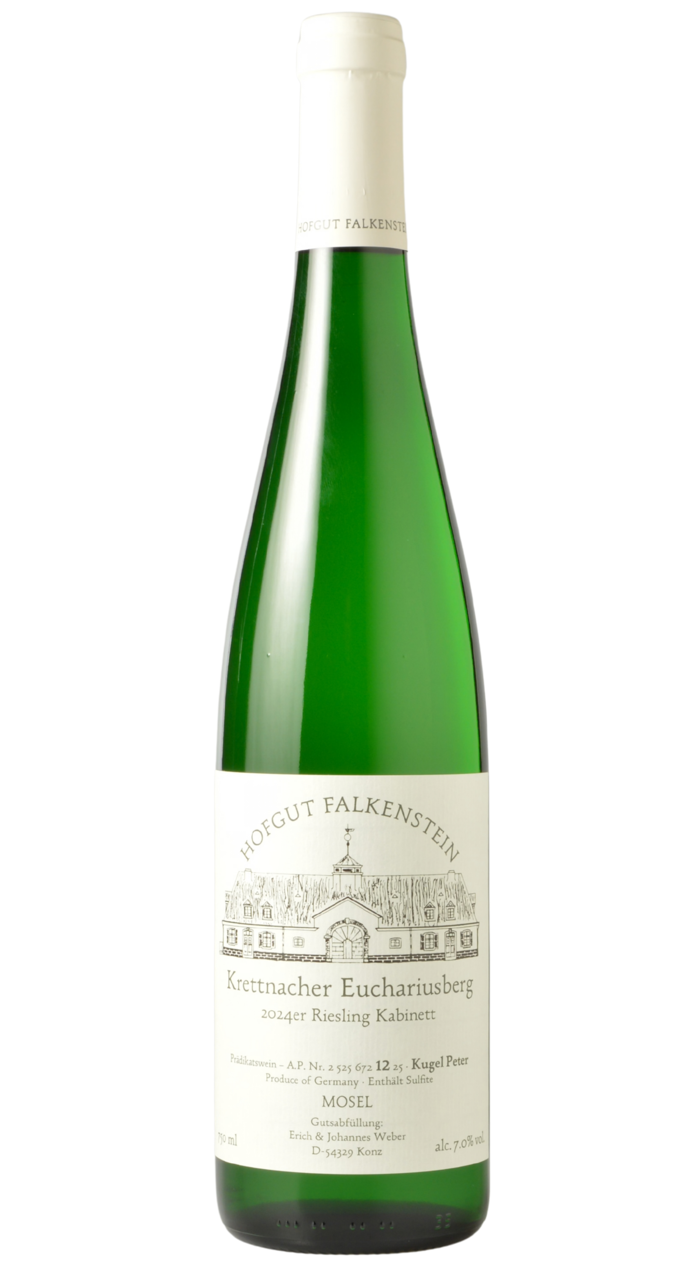 Hofgut Falkenstein "AP Nr 12 - Kugel Peter" Krettnacher Euchariusberg Riesling Kabinett 2024