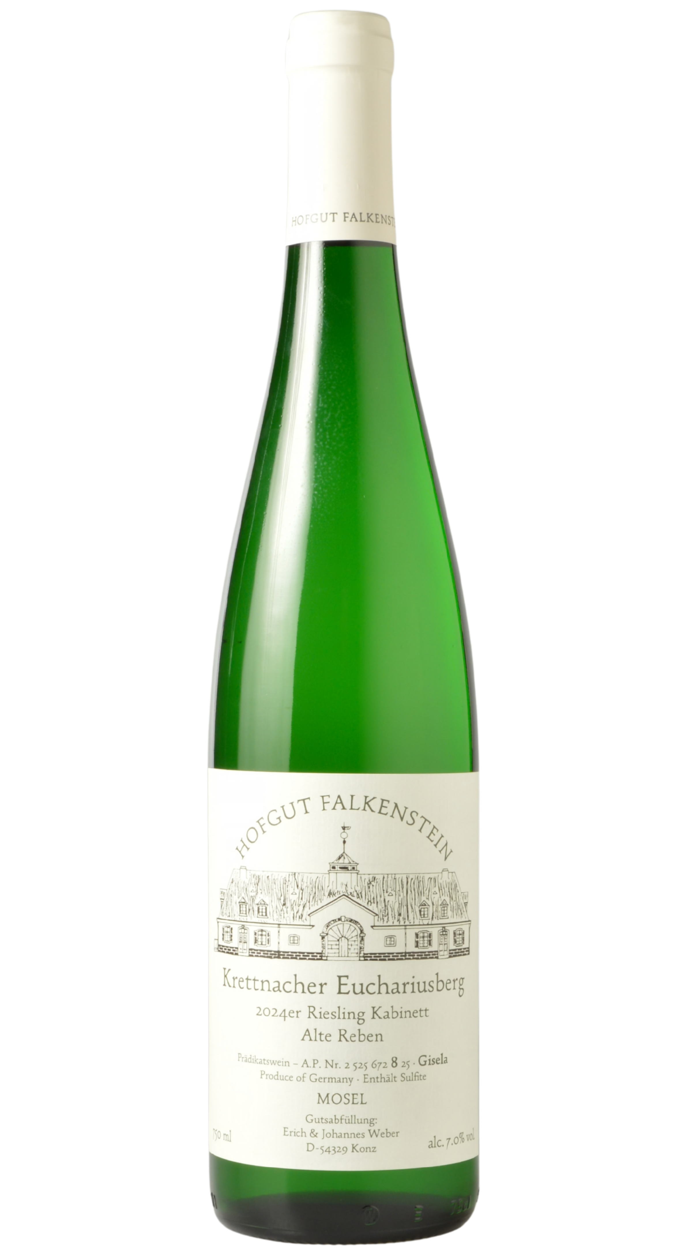 Hofgut Falkenstein "AP Nr 8 - Gisela" Krettnacher Euchariusberg Riesling Kabinett Alte Reben 2024