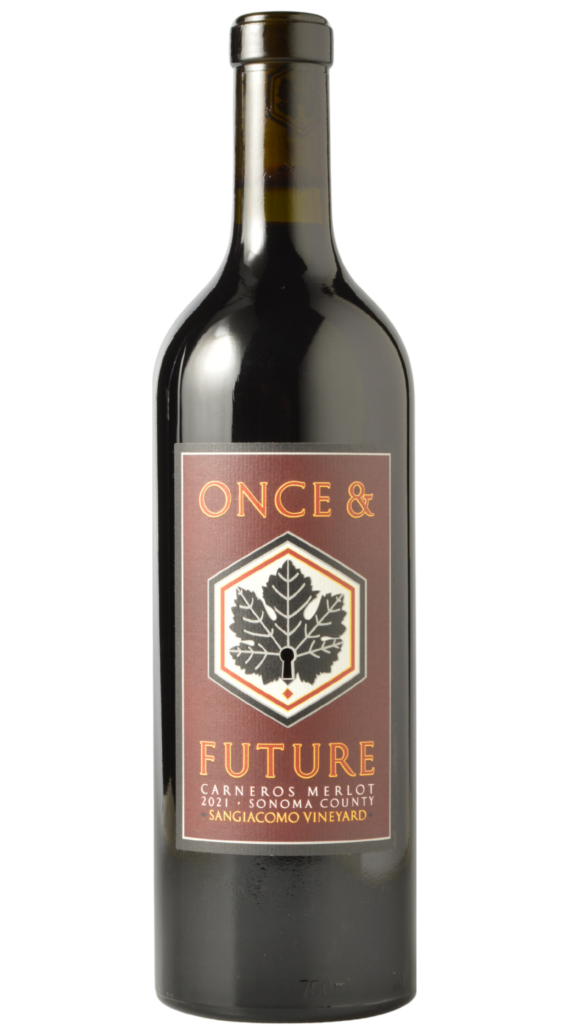 Once & Future "Sangiacomo Vineyard" Carneros Merlot 2021