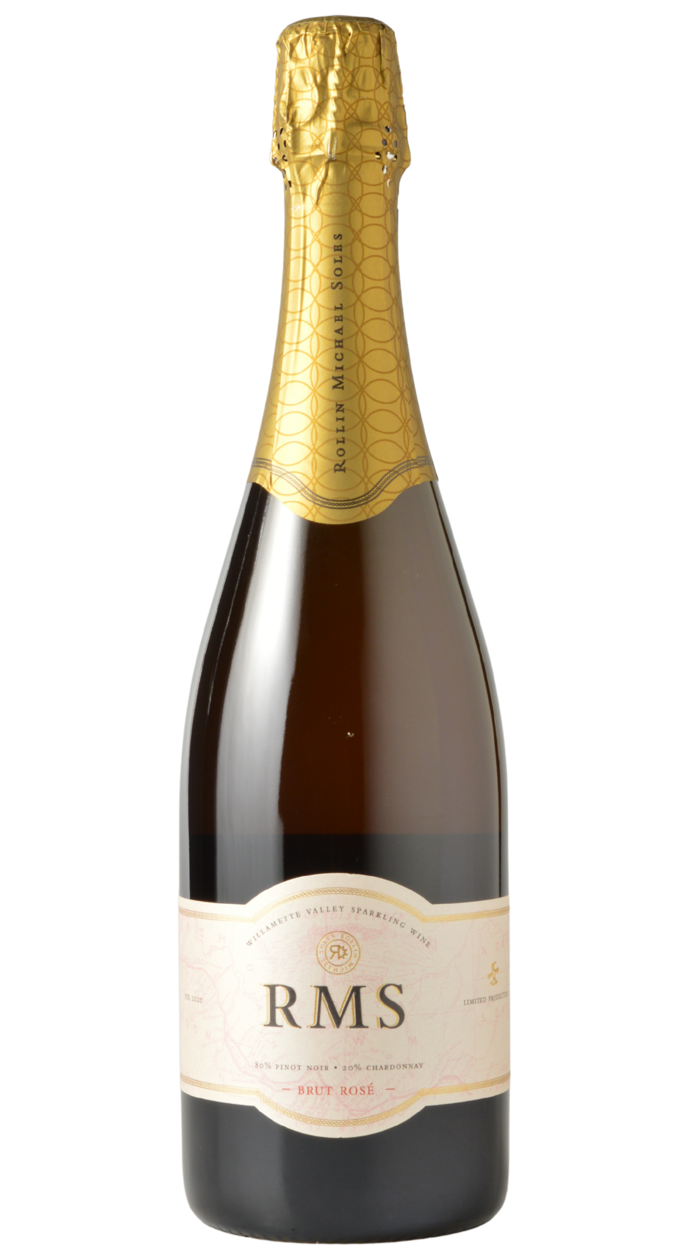Roco "RMS Brut Rosé" Willamette Valley Sparkling Wine 2020
