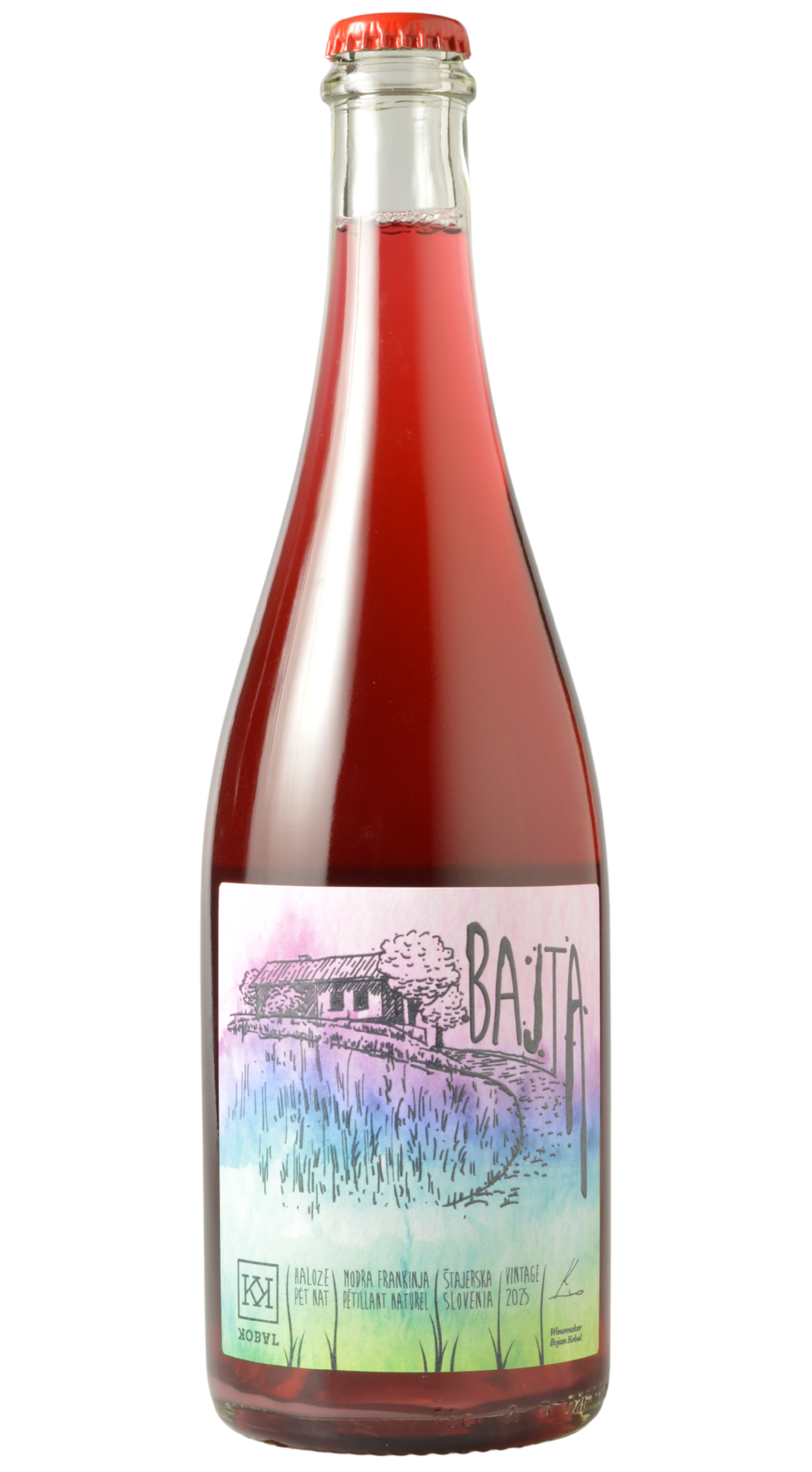 Kobal Family Wines "Bajta" Stajerska Blaufränkisch Pet Nat Rosé 2025