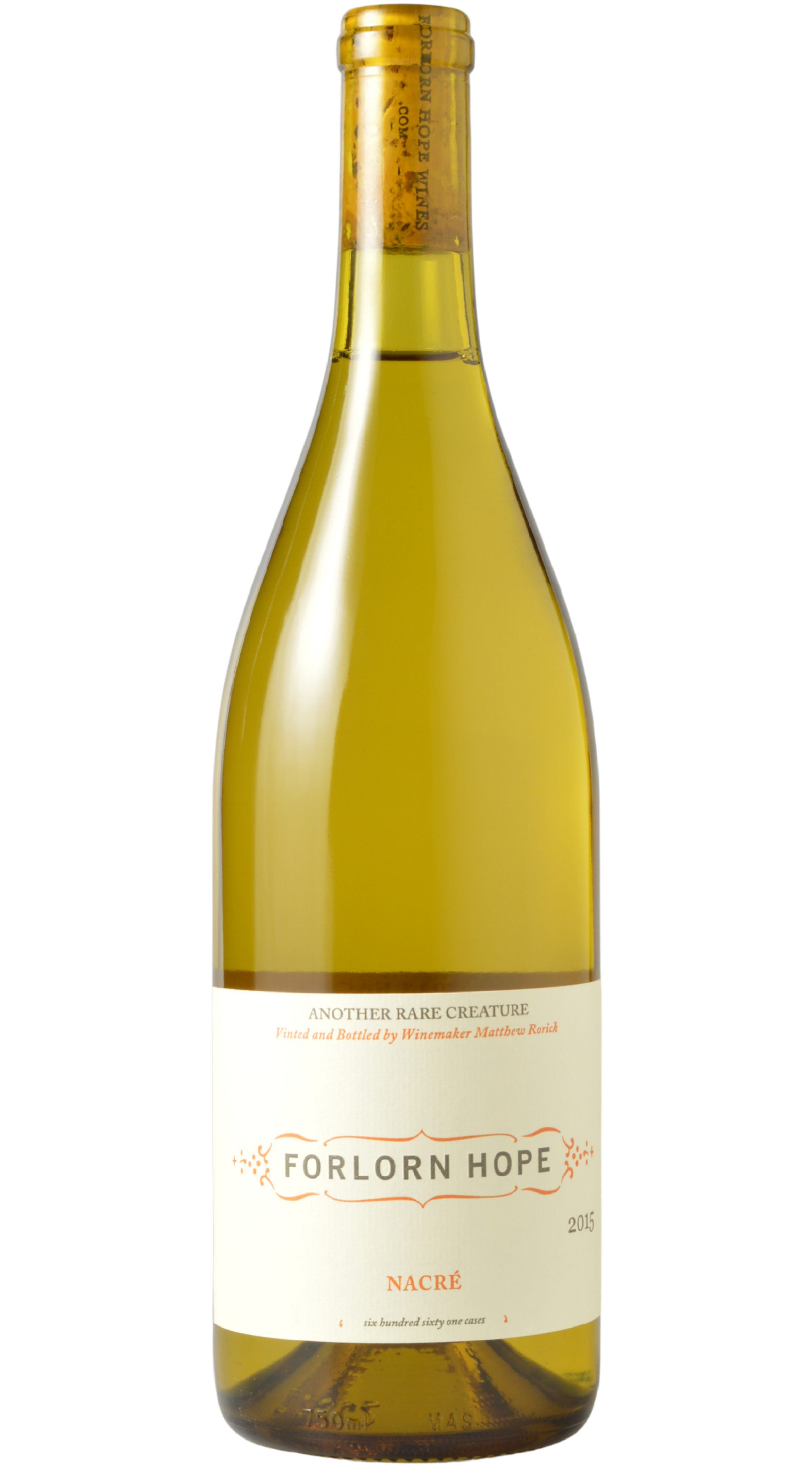 Forlorn Hope "Nacré" Napa Valley Semillon 2015