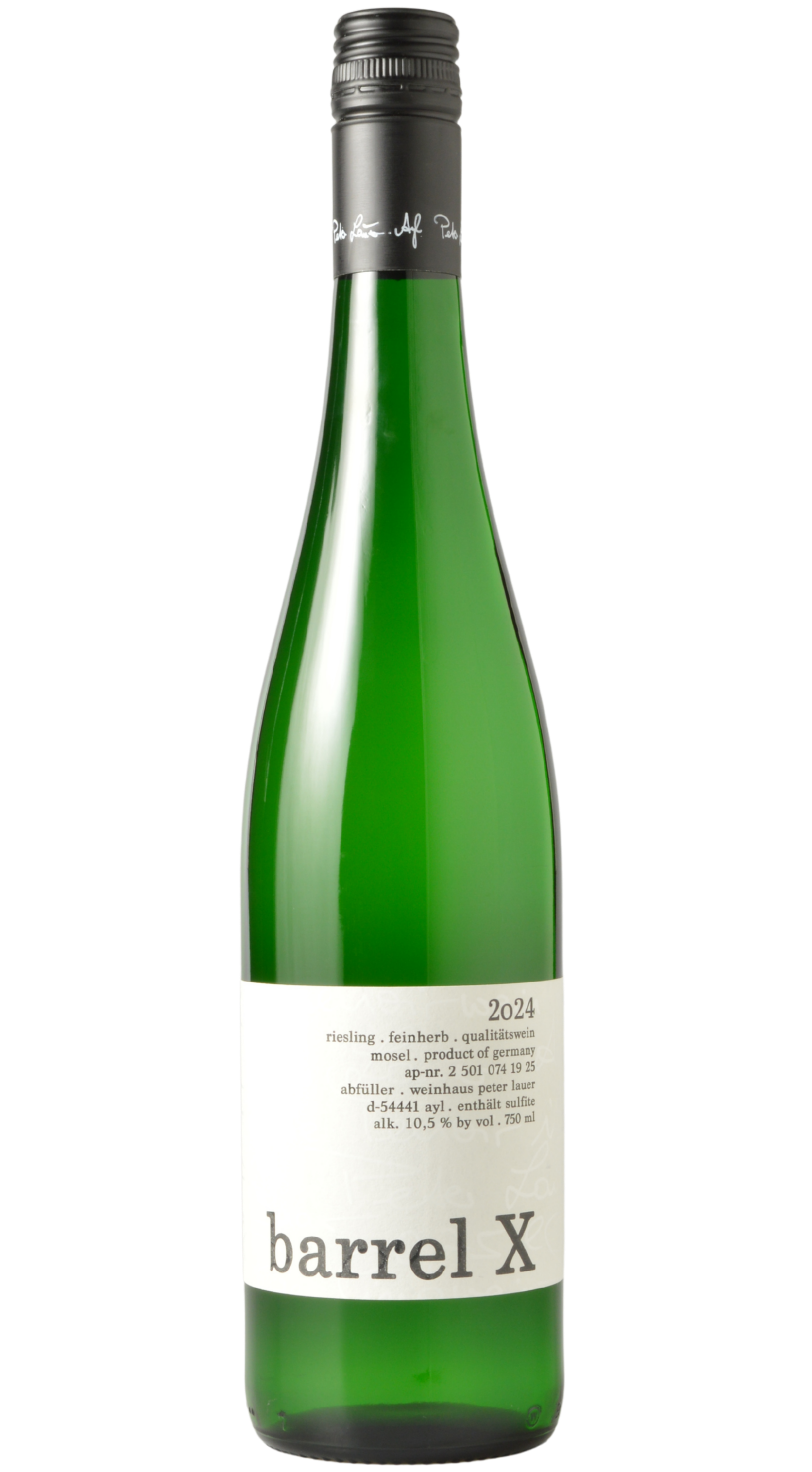 Peter Lauer "Barrel X" Mosel Feinherb Riesling 2024