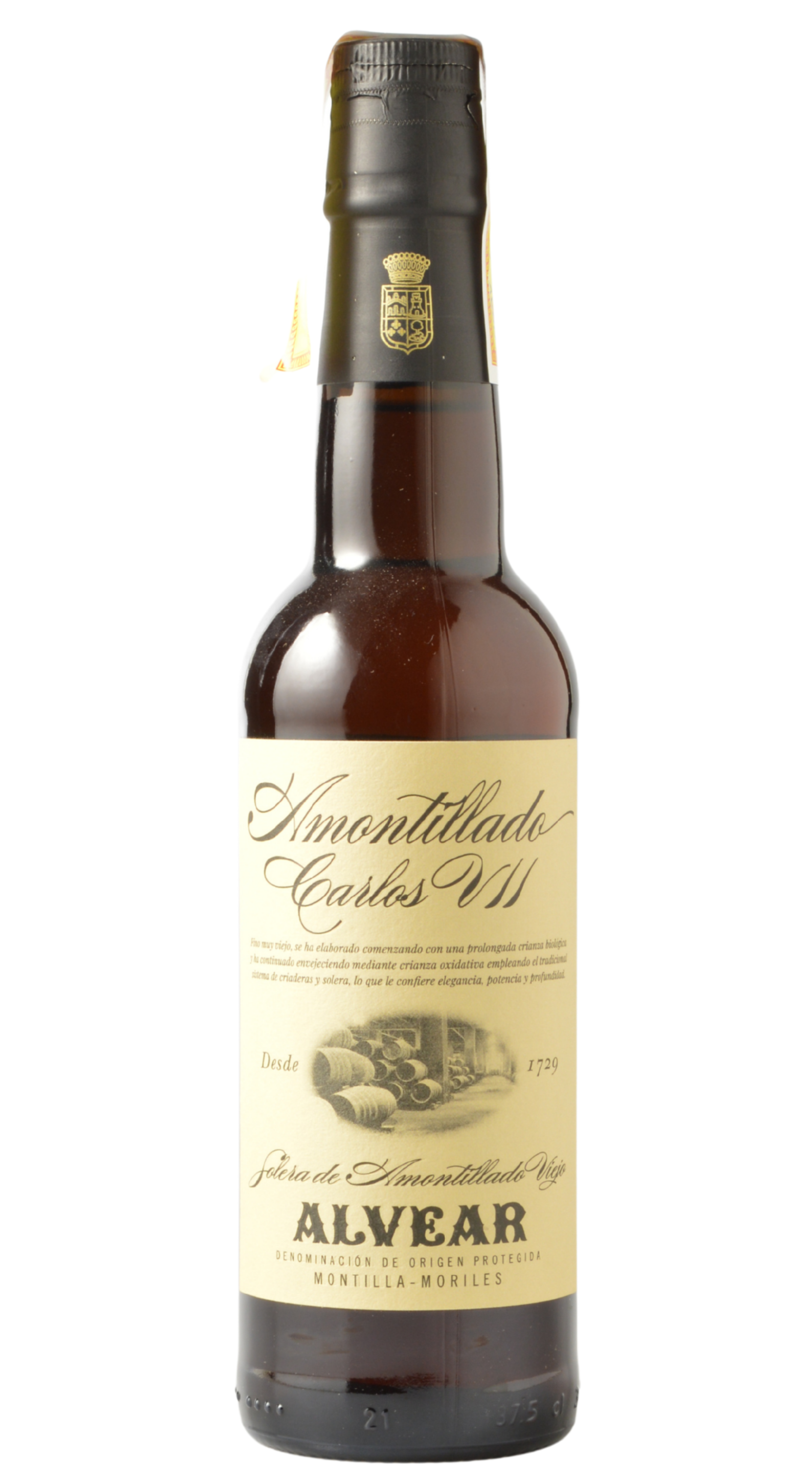 Alvear "Carlos VII" Amontillado Montilla Moriles (375mL)