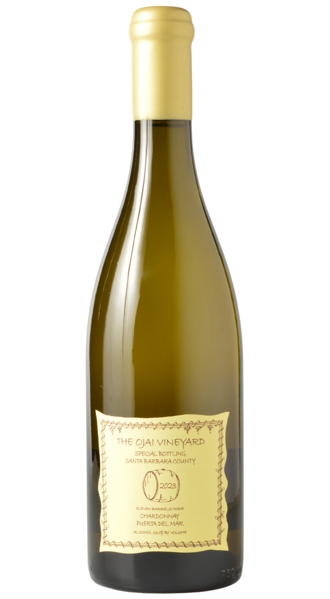 Email Offer - The Ojai Vineyard "Puerta Del Mar Vineyard" Santa Barbara County Chardonnay 2023
